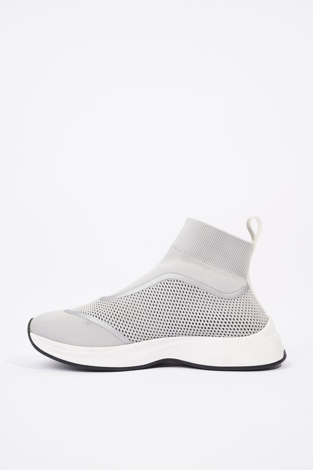 Christian Dior Mens Cloth High Trainers Grey EU 41 / UK 7