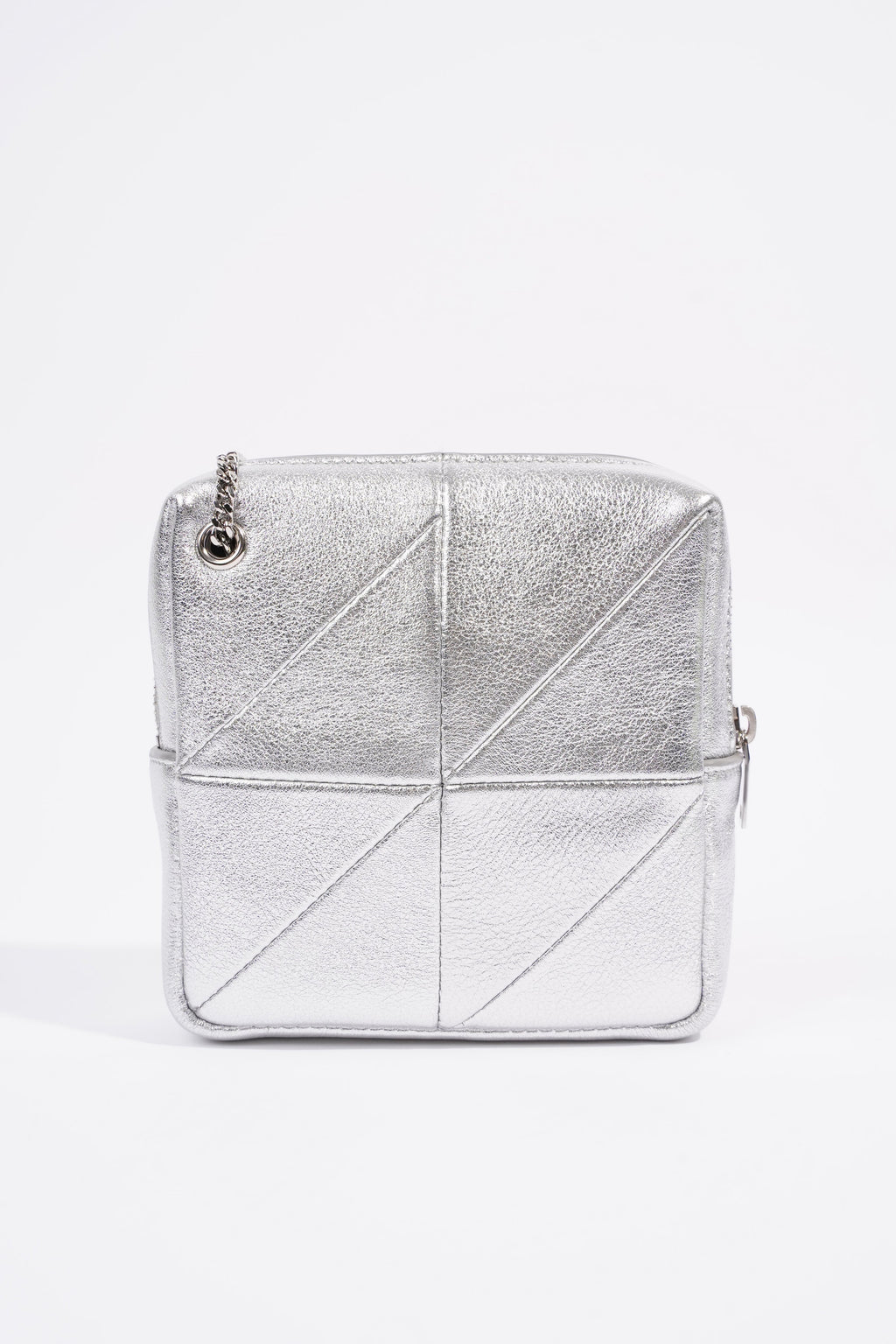 Saint Laurent Jamie Cube Bag Silver OS