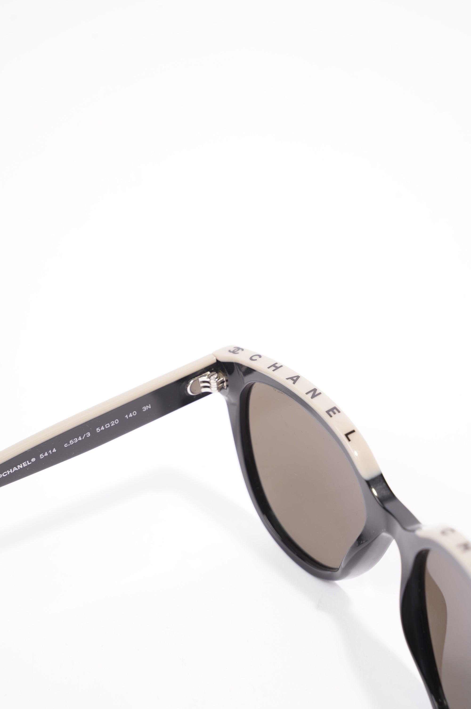 Chanel Butterfly Sunglasses Black Acetate 140