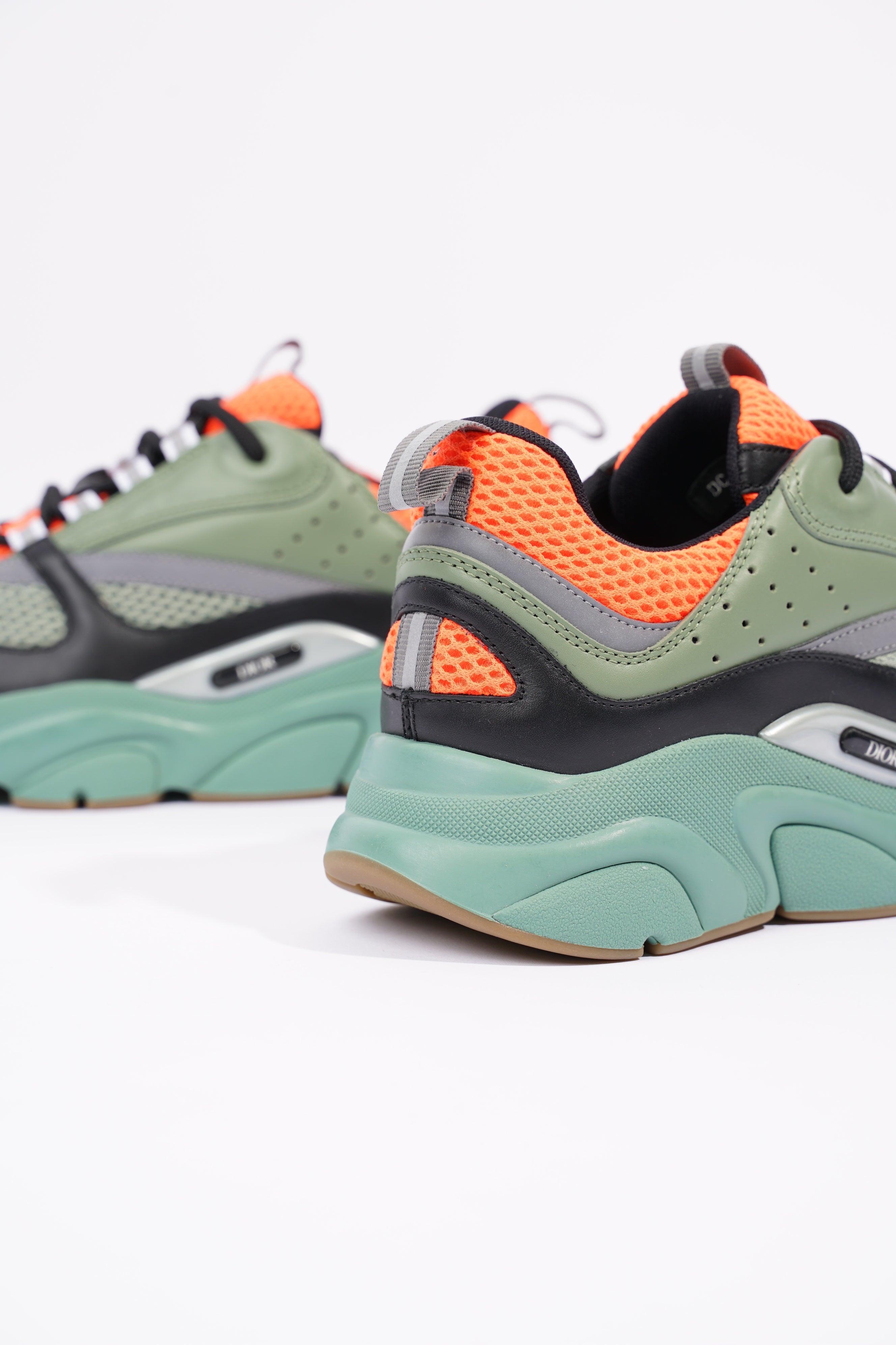 Christian Dior Womens B22 Green / Orange / Grey EU 40 / UK 7