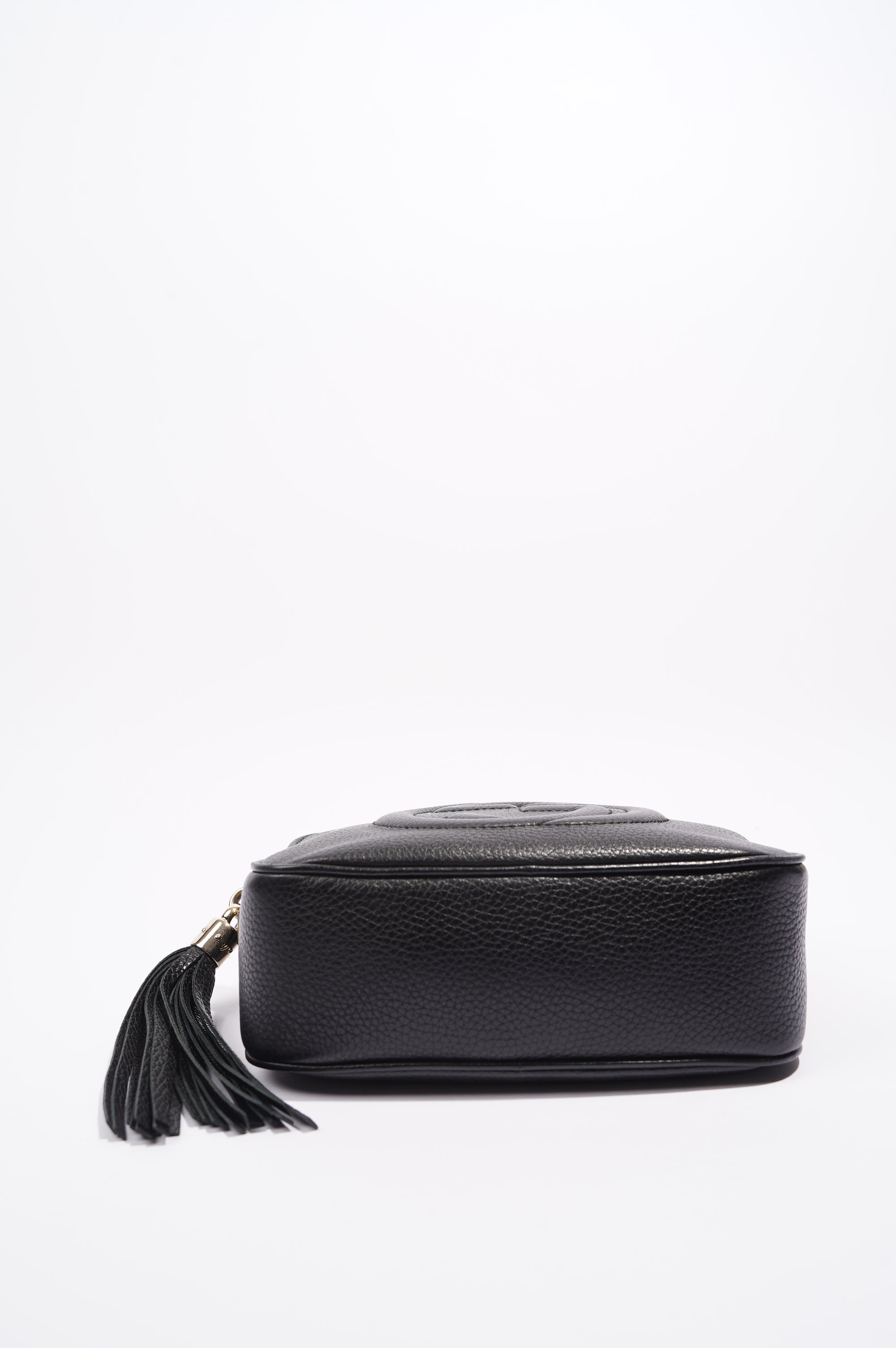 Gucci Womens Soho Bag Black Leather Small