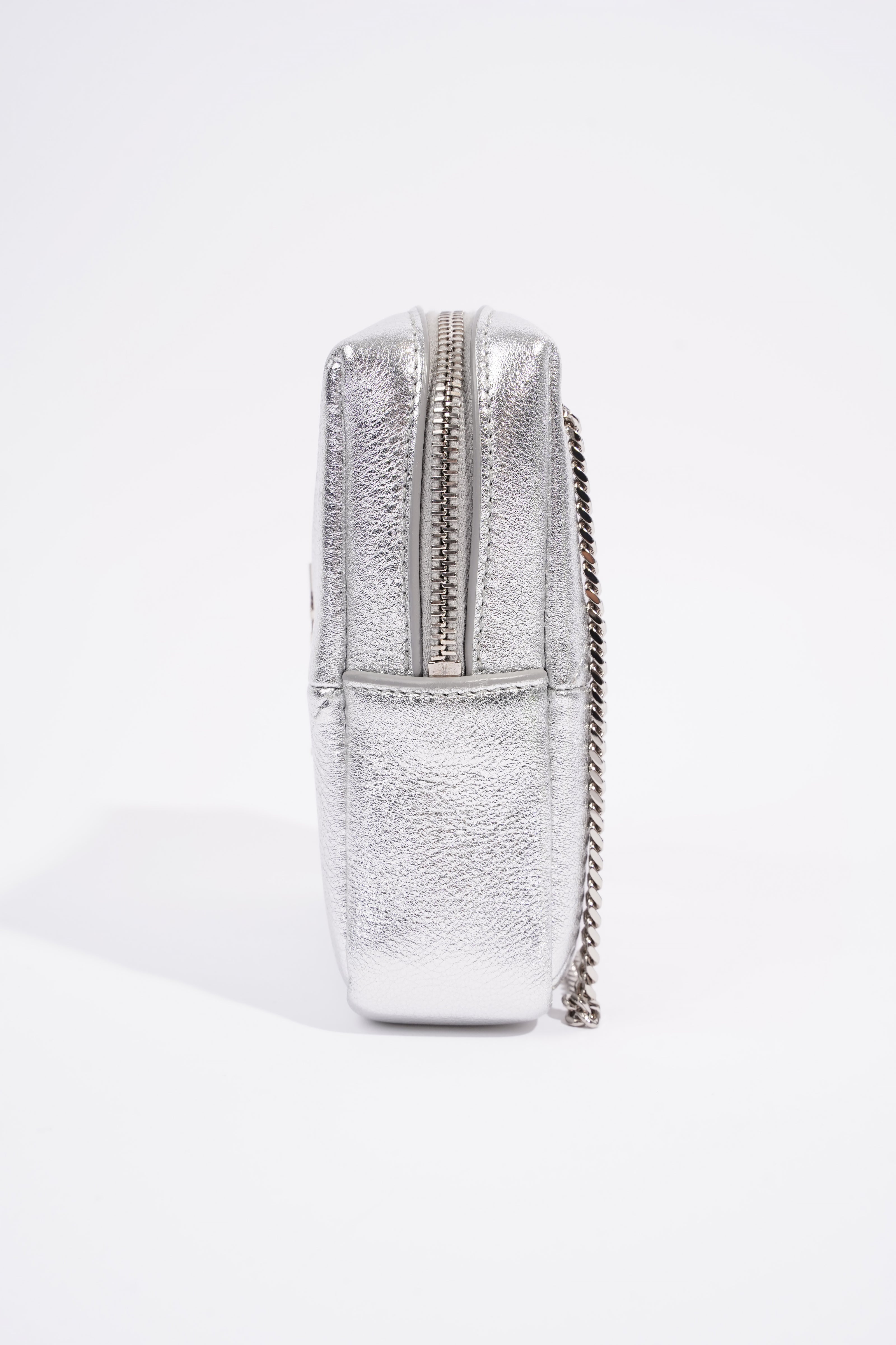 Saint Laurent Jamie Cube Bag Silver OS