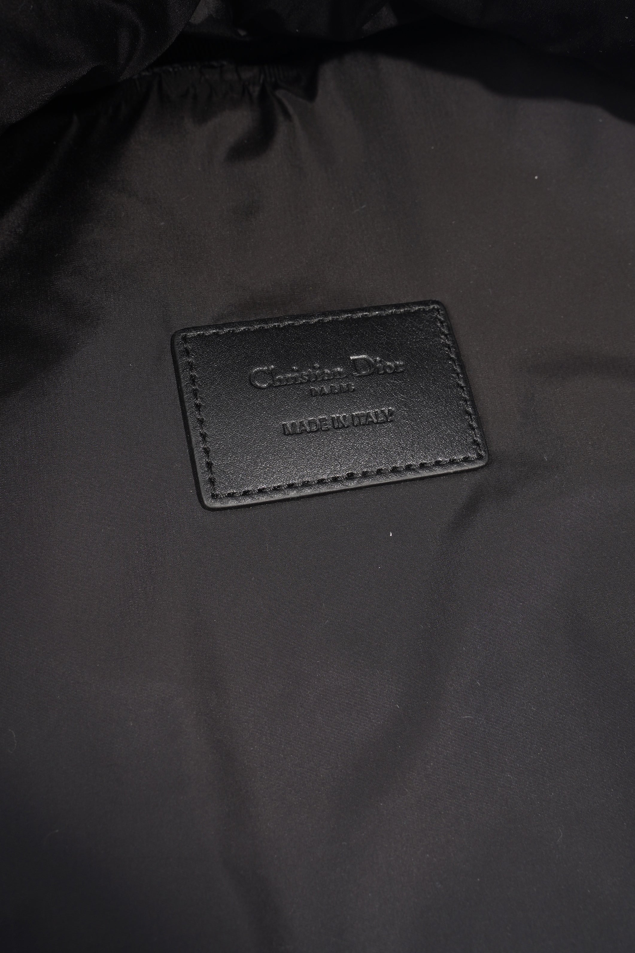 Christian Dior Dior Travel Backpack Black / Navy Cotton