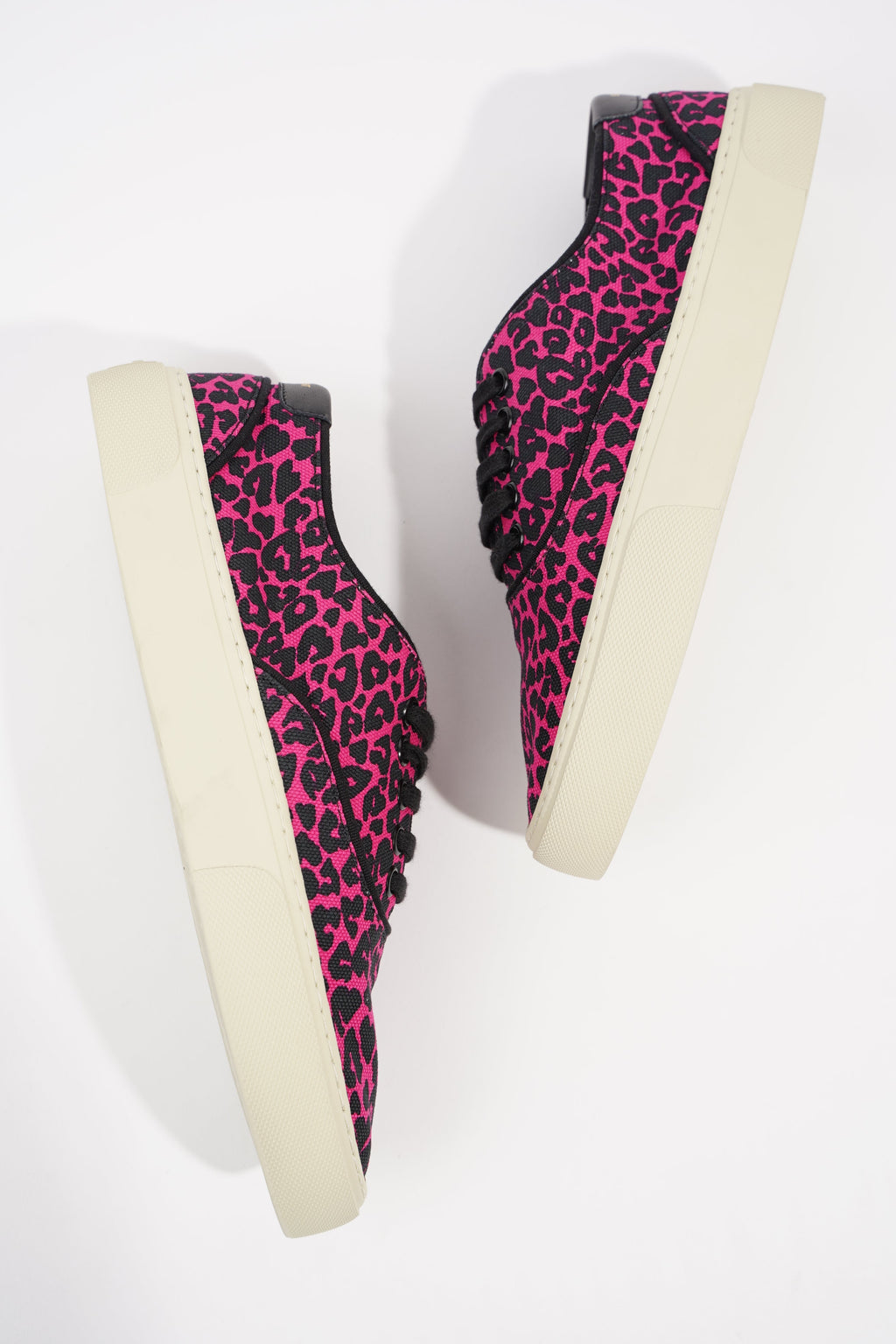 Saint Laurent Womens Venice Sneaker Pink Leopard EU 39 / UK 6