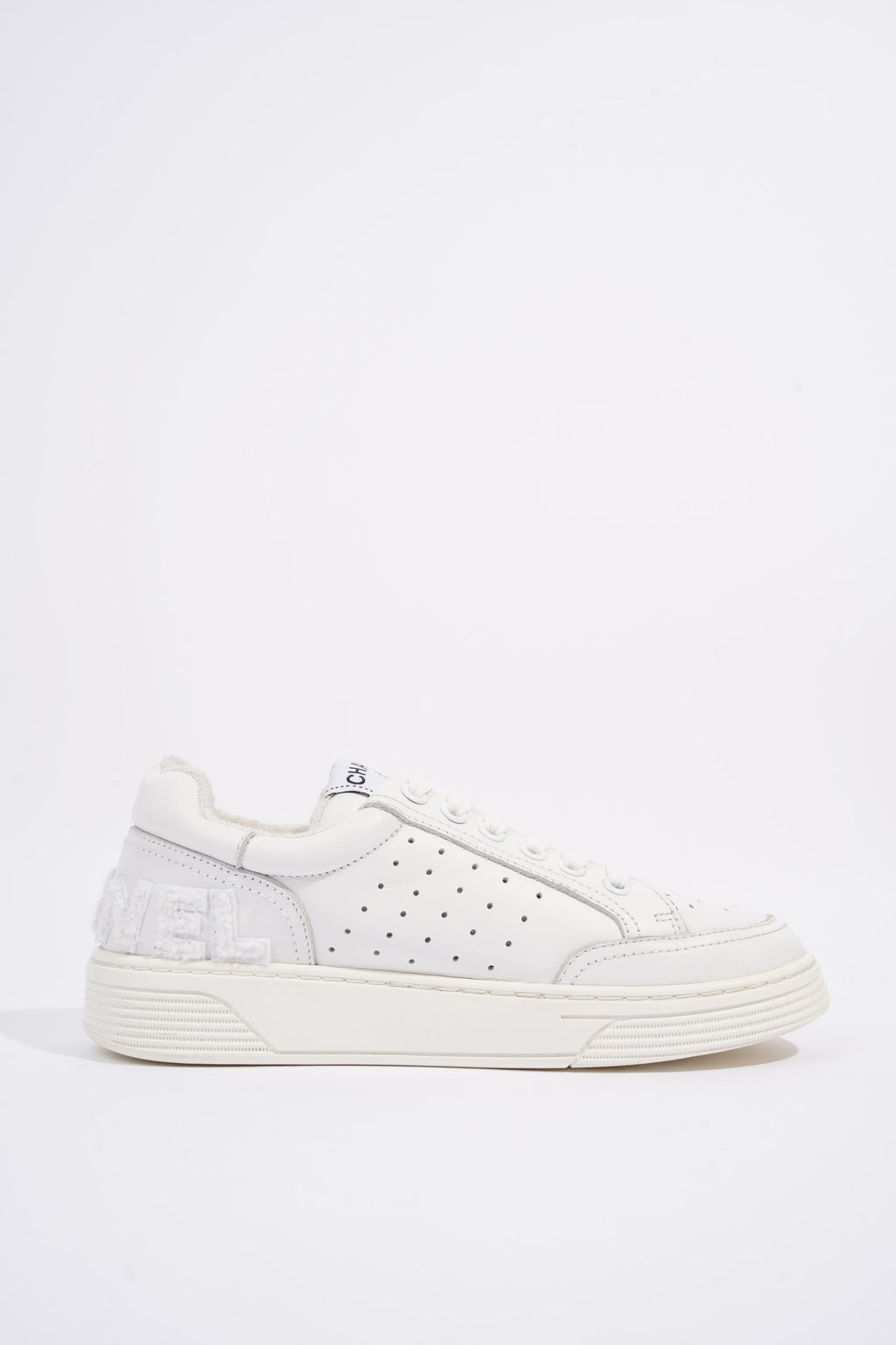 Chanel Womens Logo Runners White EU 38 / UK 5