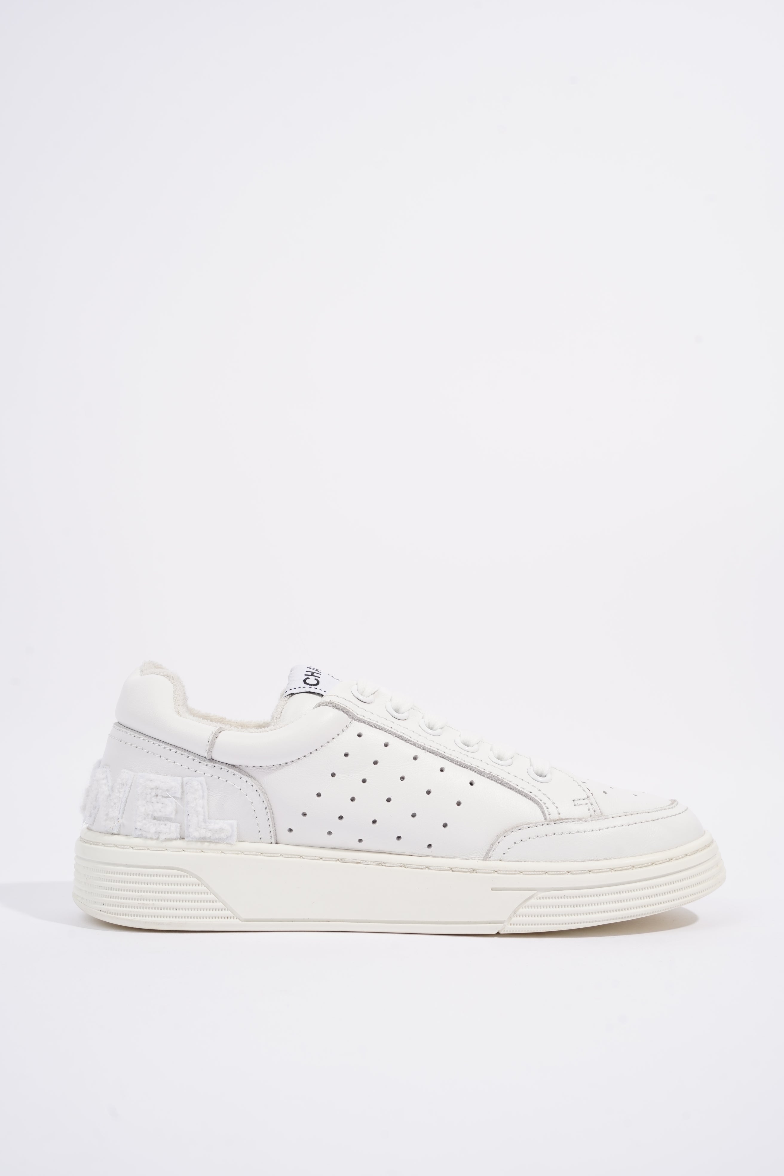 Chanel Womens Logo Runners White EU 38 / UK 5