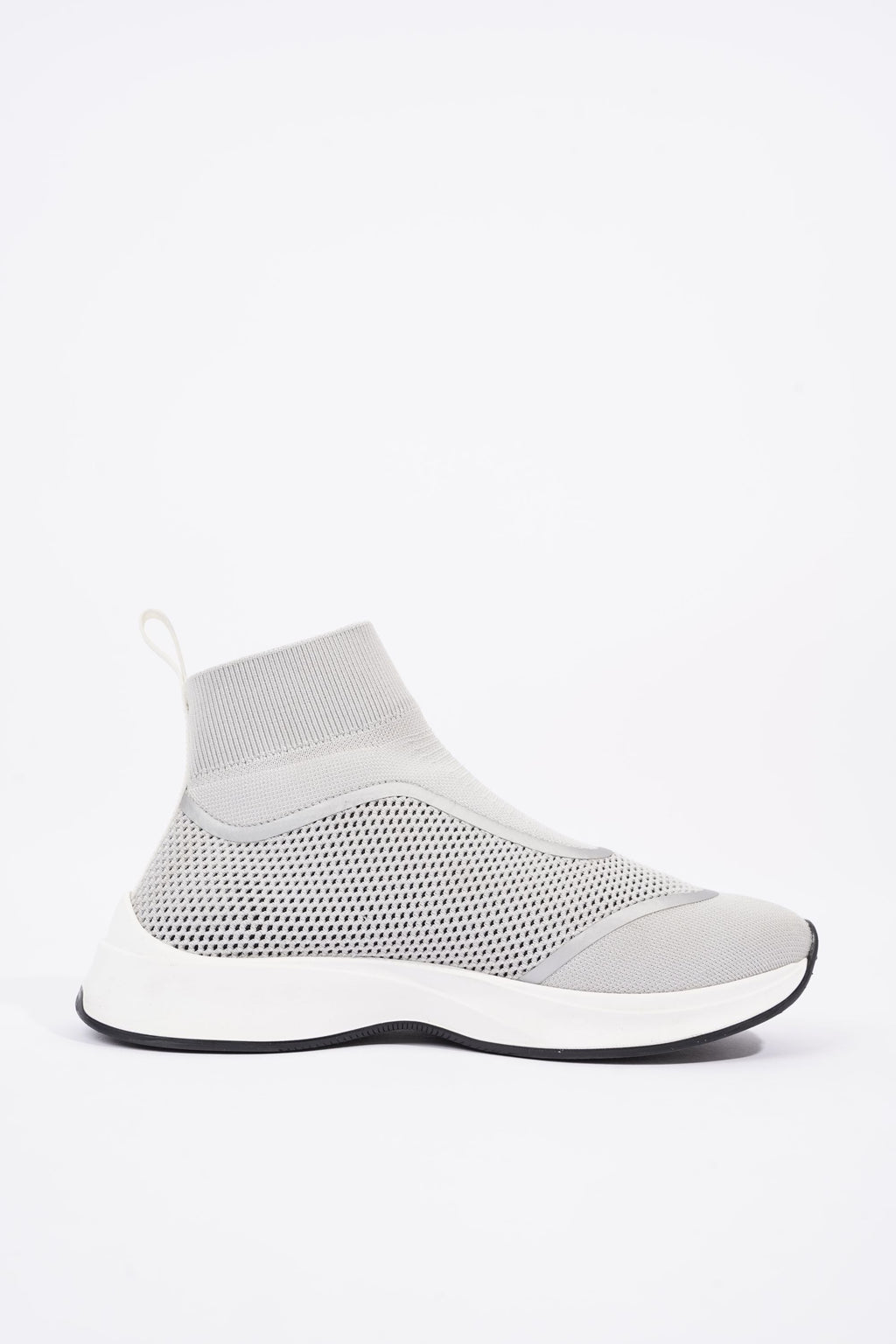 Christian Dior Mens Cloth High Trainers Grey EU 41 / UK 7