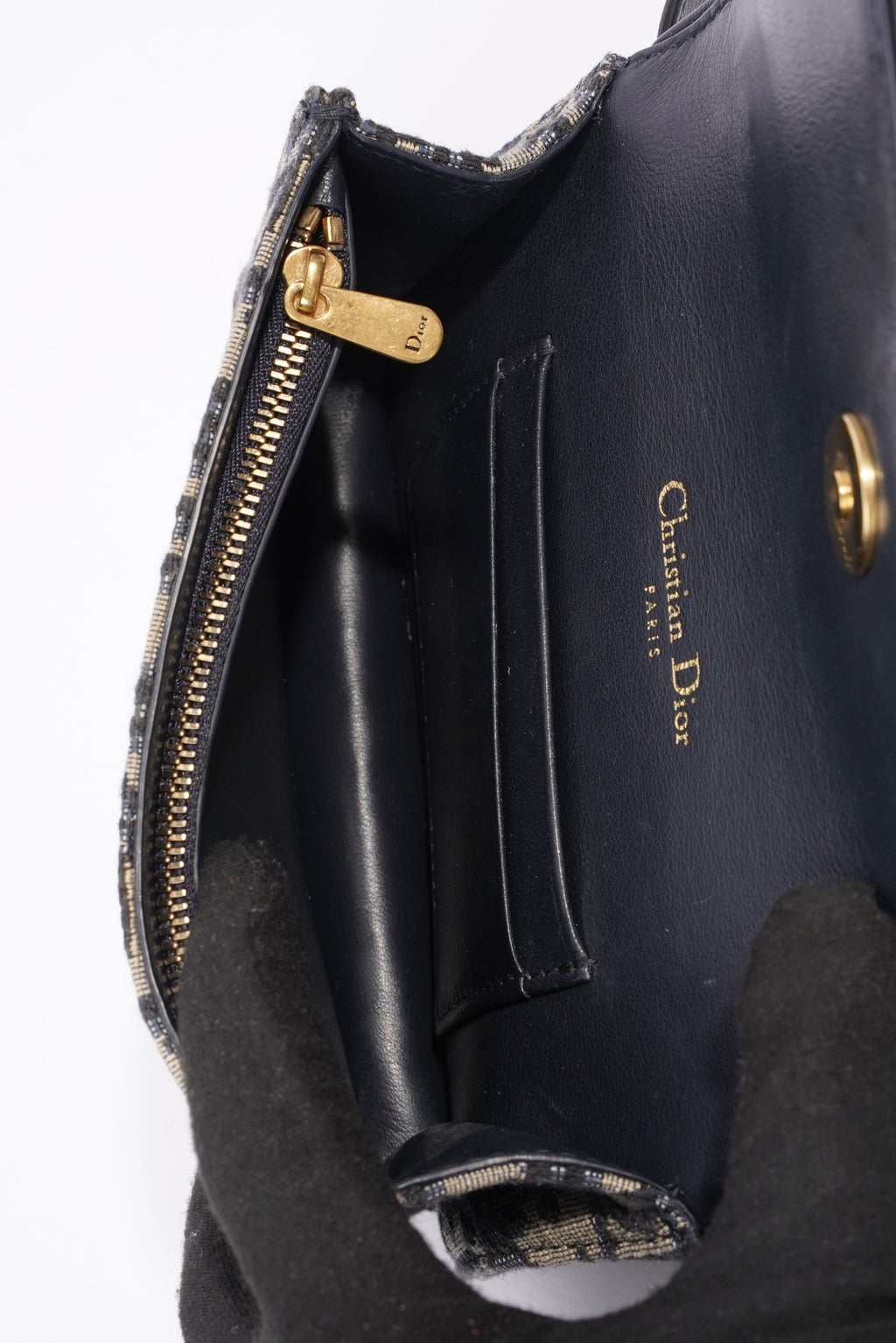 Christian Dior Saddle Belt Bag Oblique Canvas