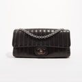 Chanel Womens Mademoiselle East West Bag Dark Brown