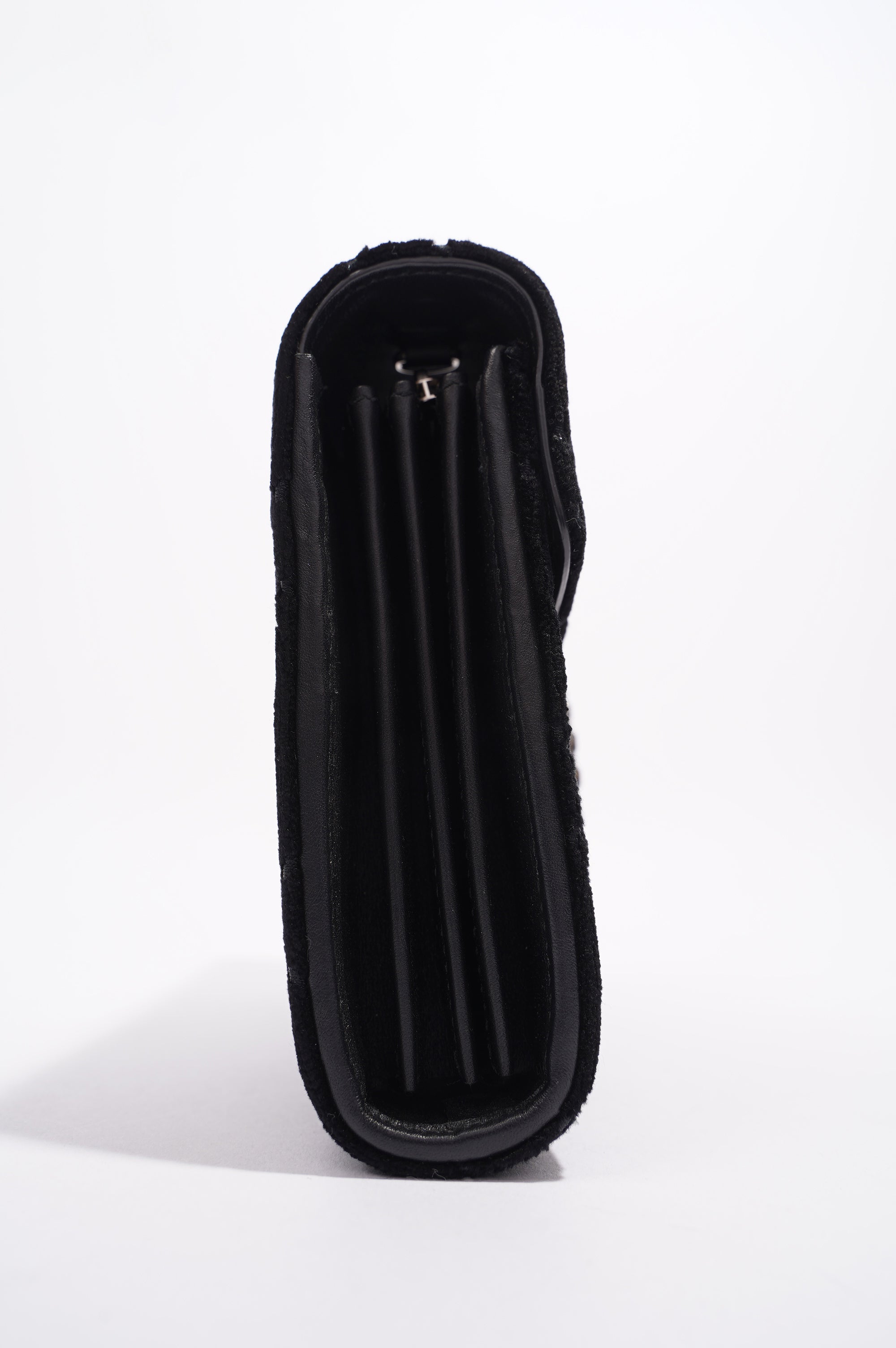Gucci Dionysus GG Chain Wallet Black Velvet