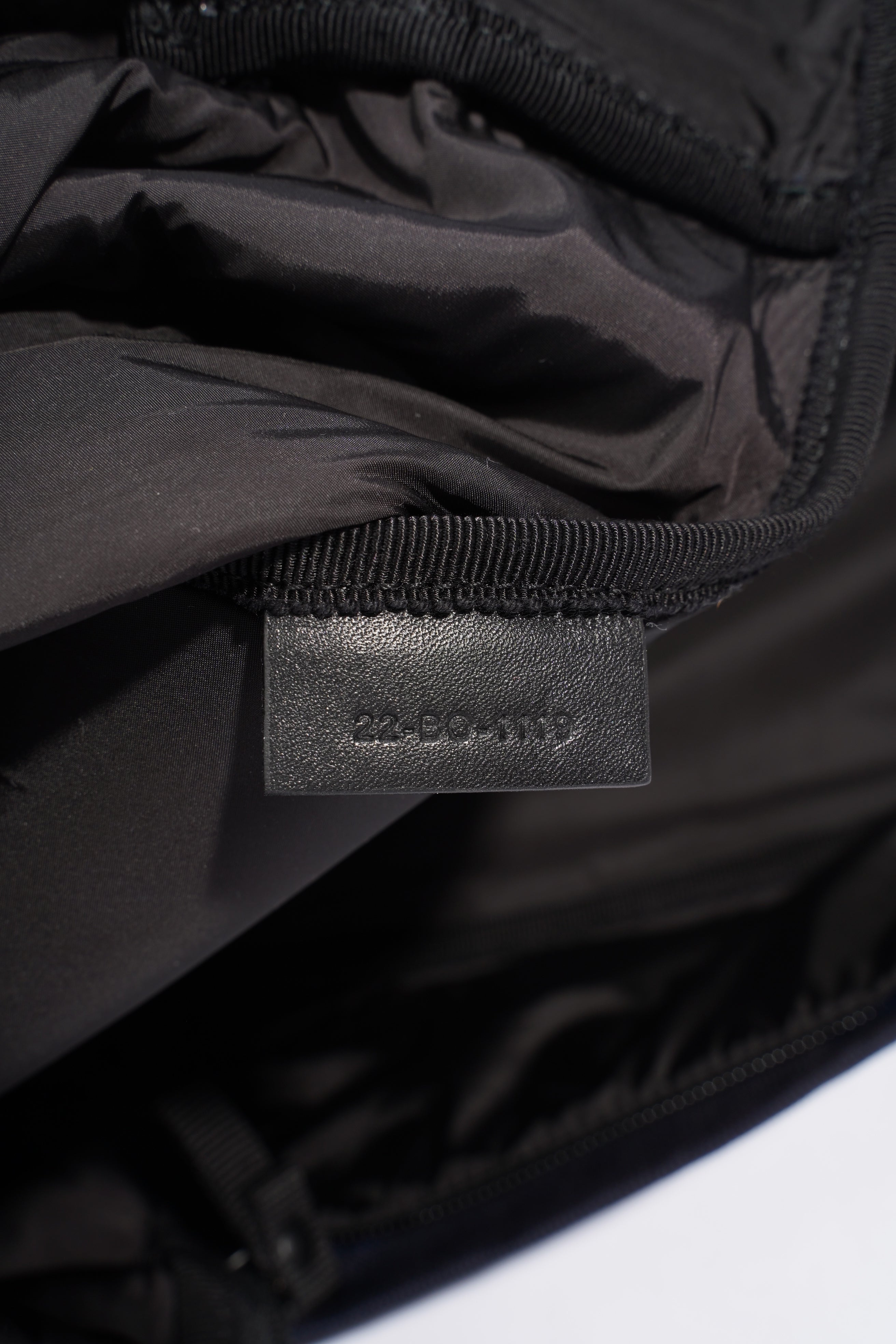 Christian Dior Dior Travel Backpack Black / Navy Cotton