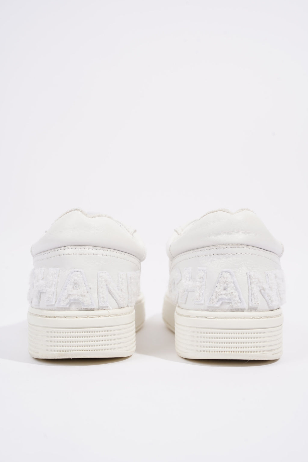 Chanel Womens Logo Runners White EU 38 / UK 5