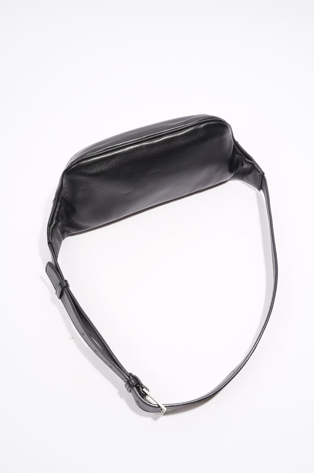 Saint Laurent Womens Belt Bag Black Leather