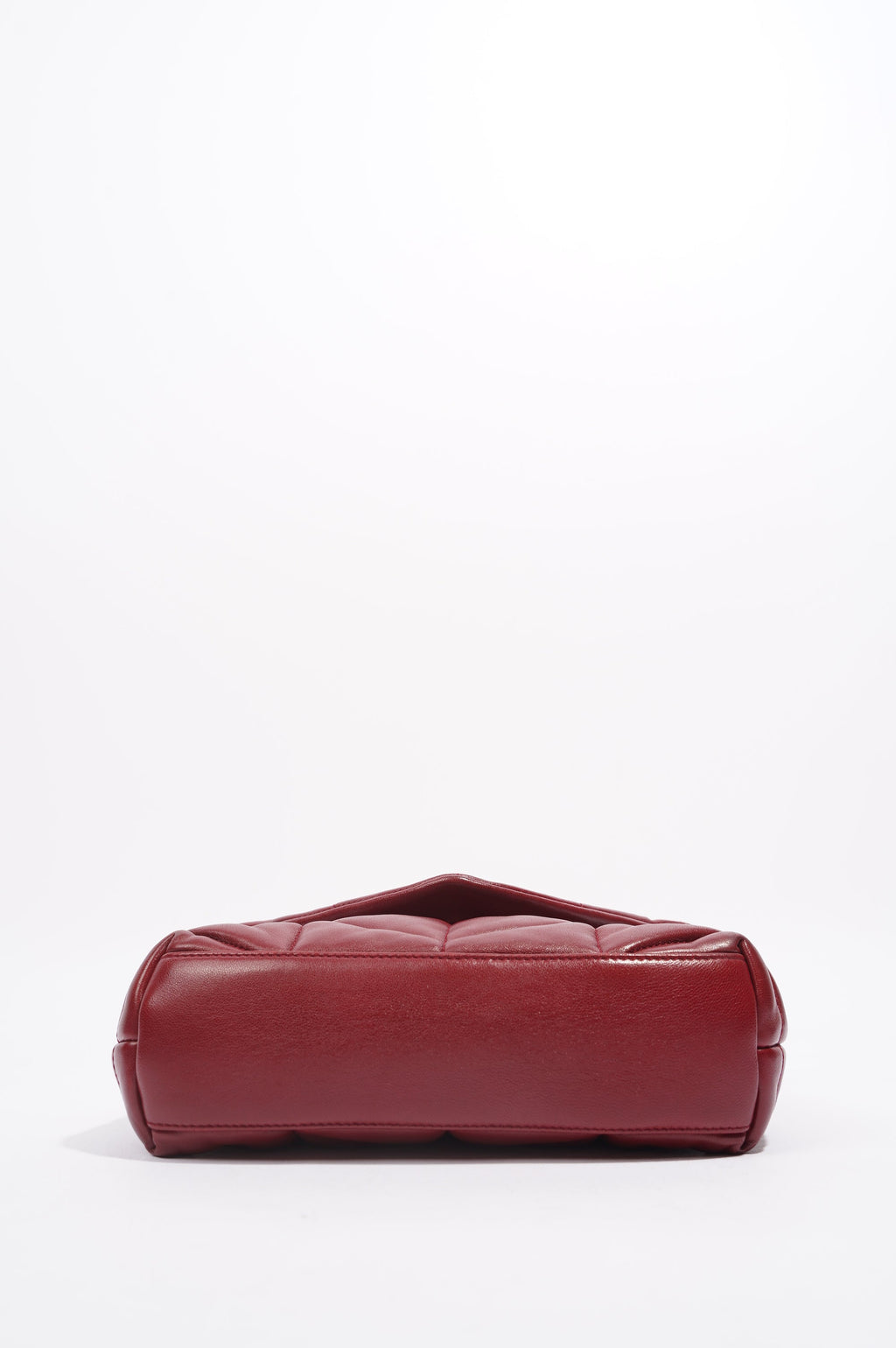 Saint Laurent Womens Lou Lou Puffer Red / Gold Toy