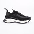 Chanel Womens CC Logo Black / White EU 39 / UK 6