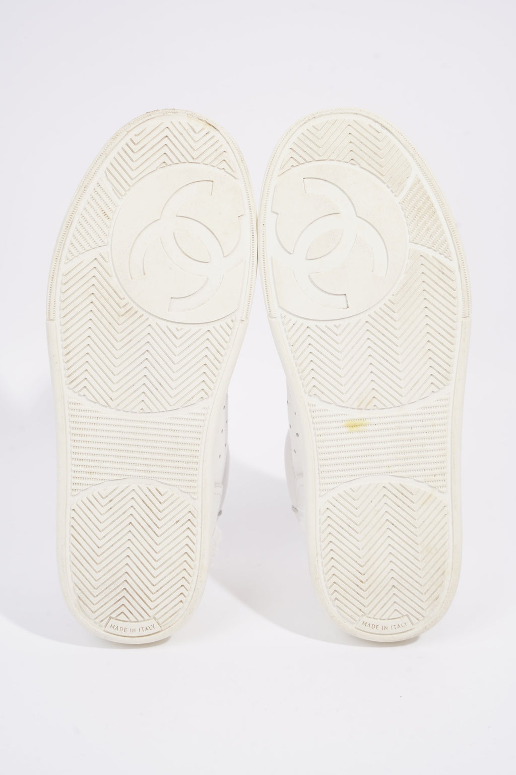 Chanel Womens Logo Runners White EU 38 / UK 5