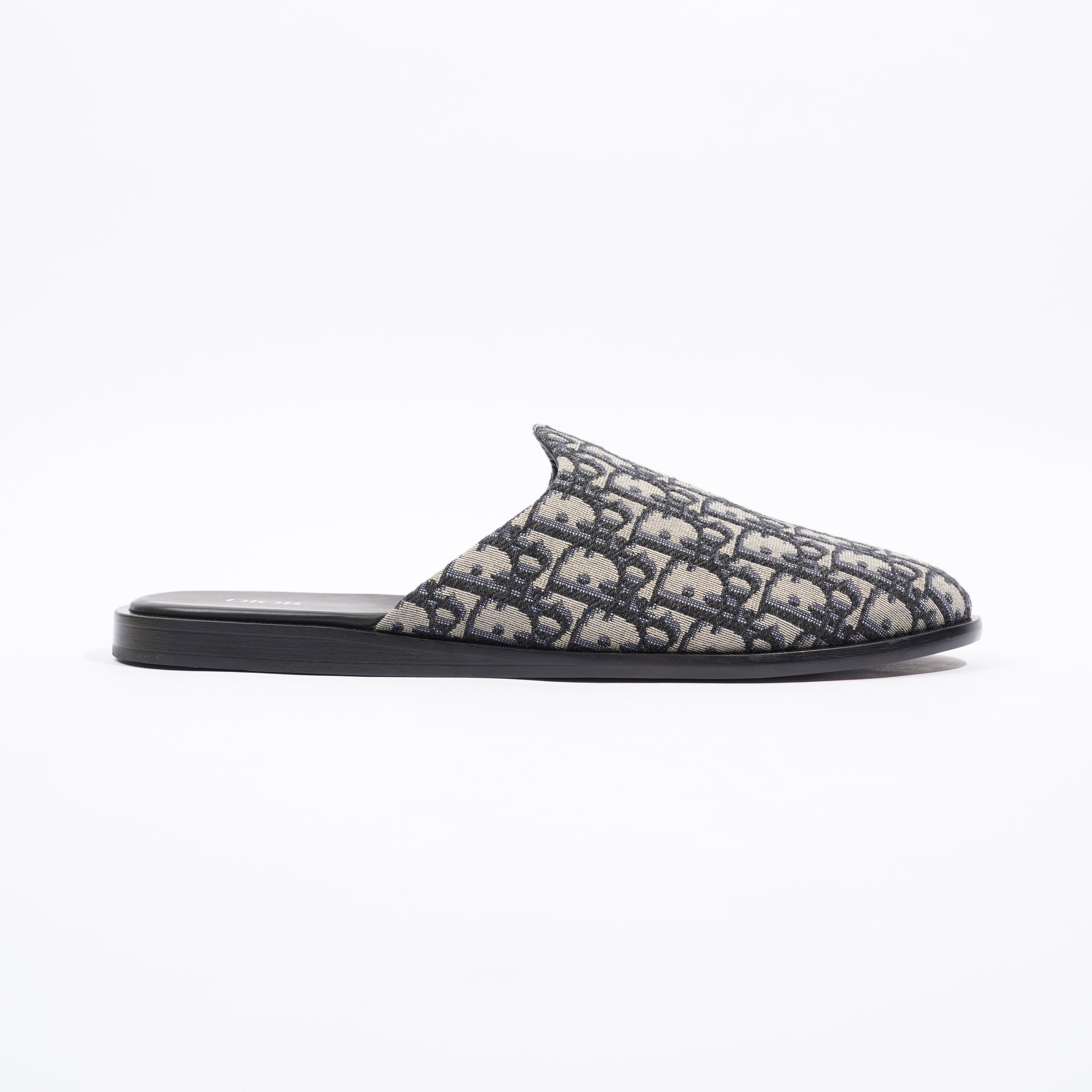 Christian Dior Mens Indior Slipper Oblique EU 46 / UK 12