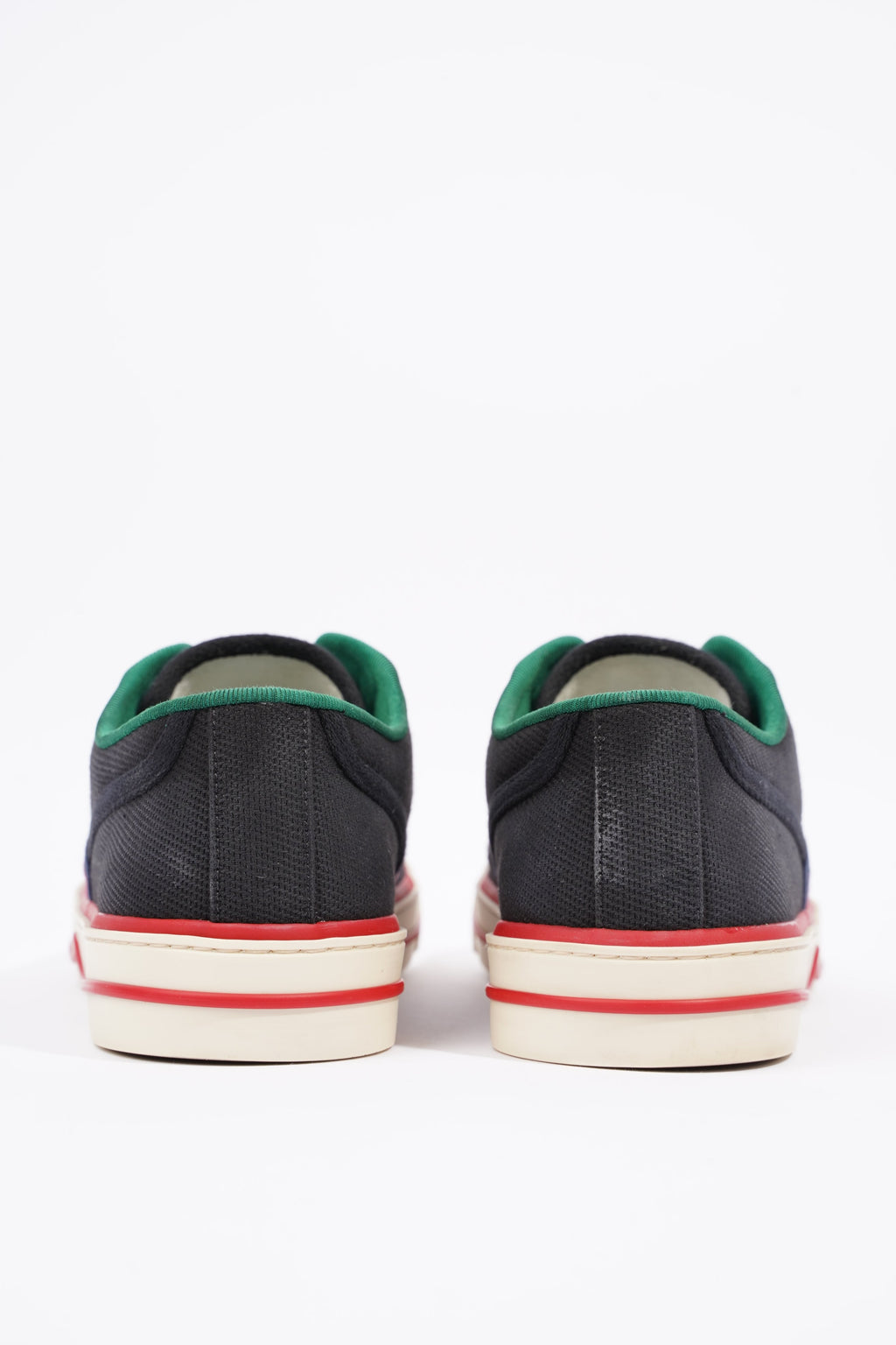 Gucci Mens Tennis 1977 Sneaker Black / Red / Navy EU 42 / UK 8
