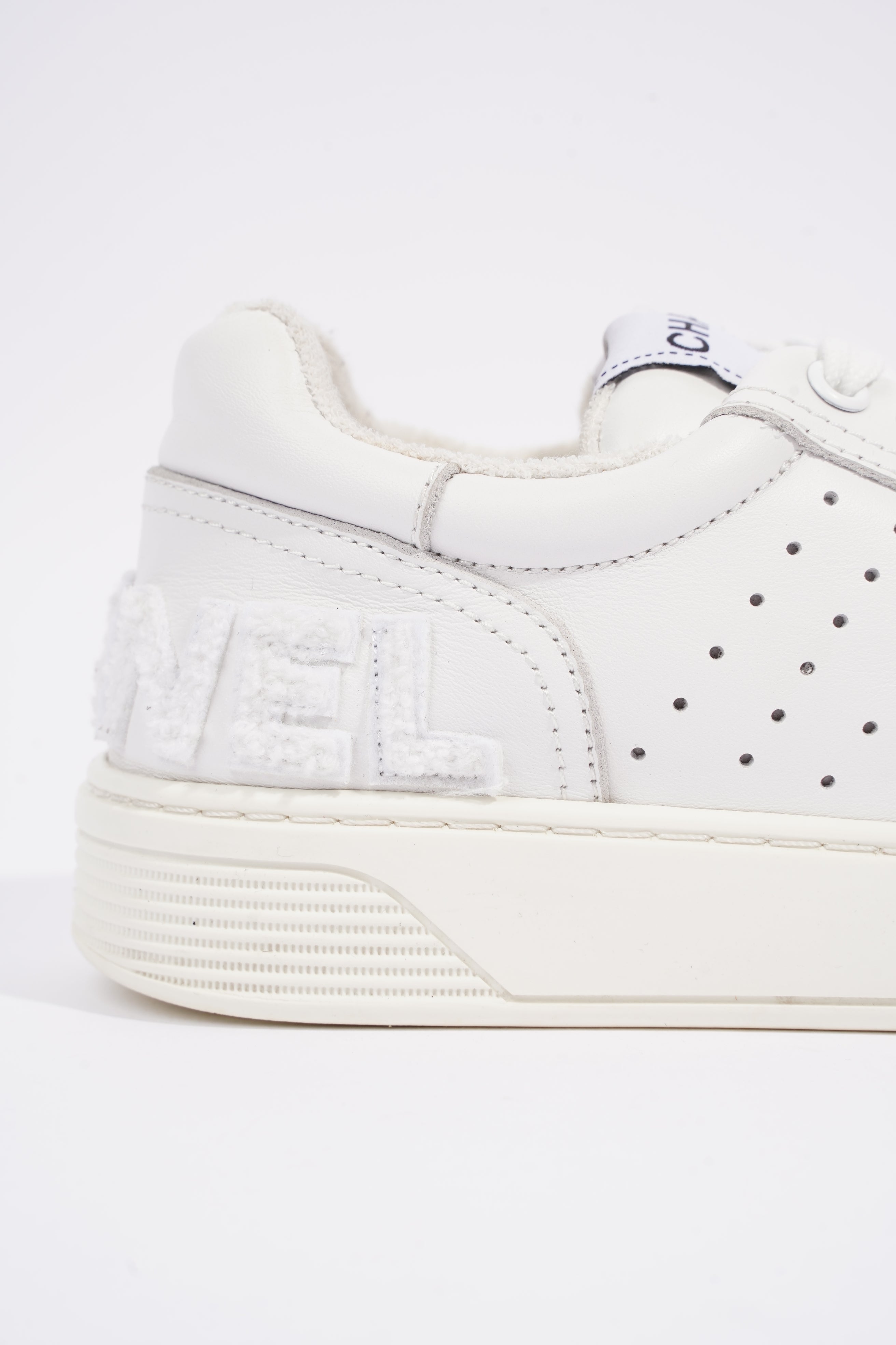 Chanel Womens Logo Runners White EU 38 / UK 5