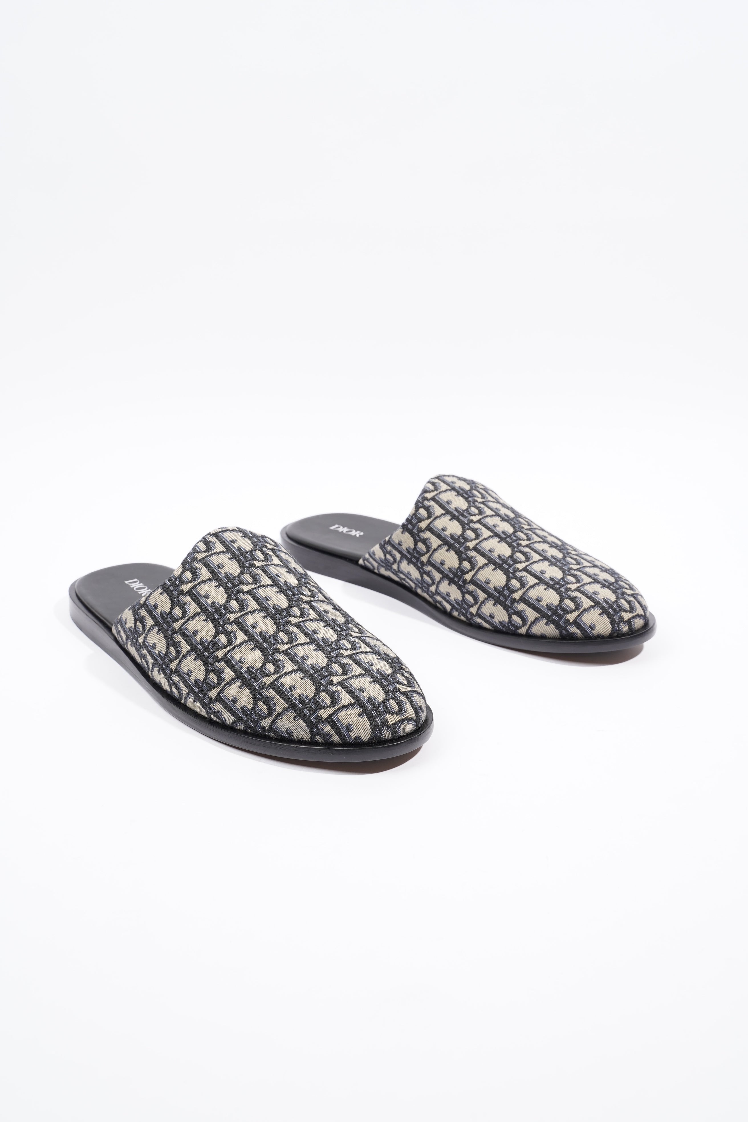 Christian Dior Mens Indior Slipper Oblique EU 46 / UK 12