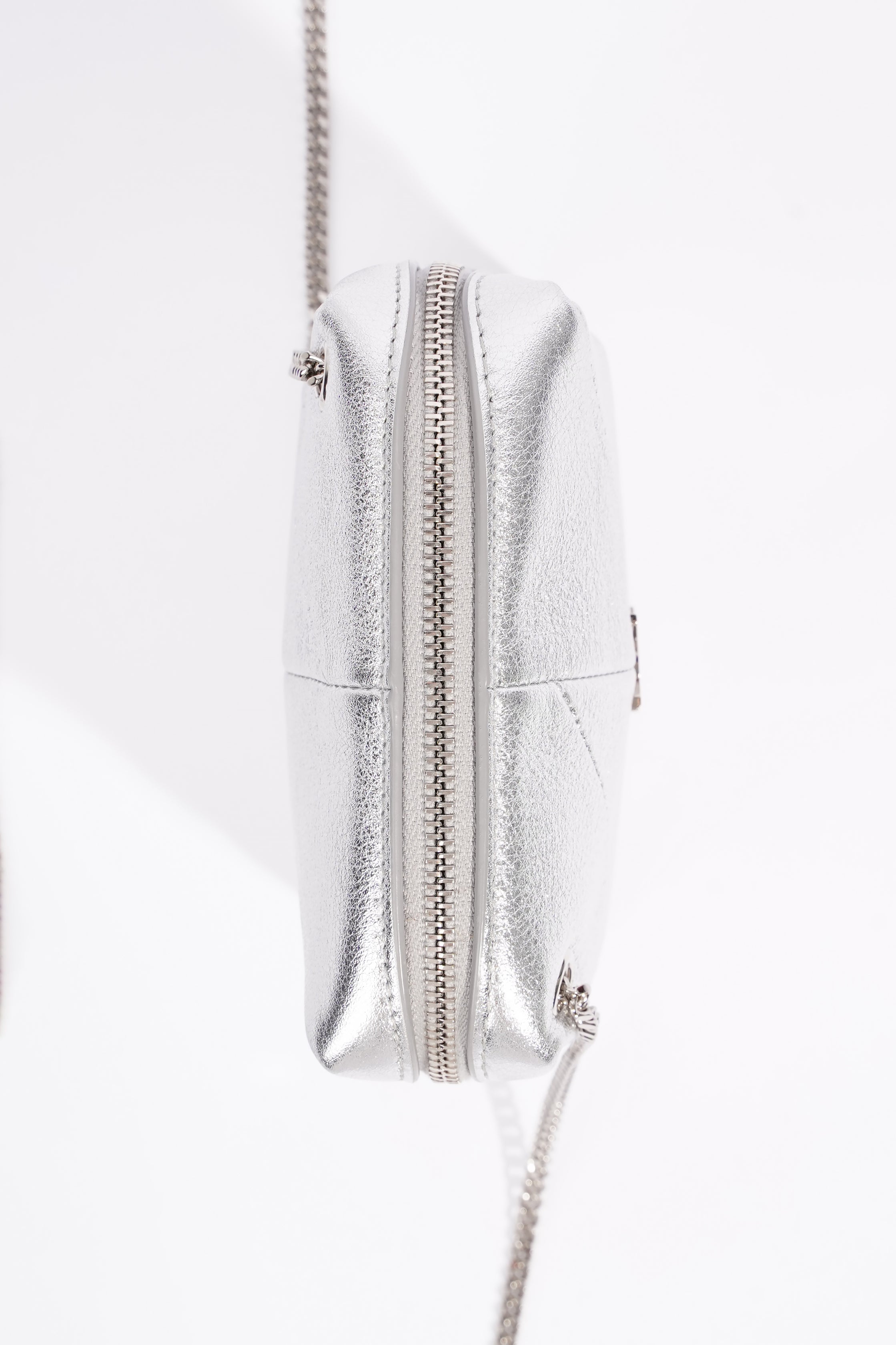 Saint Laurent Jamie Cube Bag Silver OS