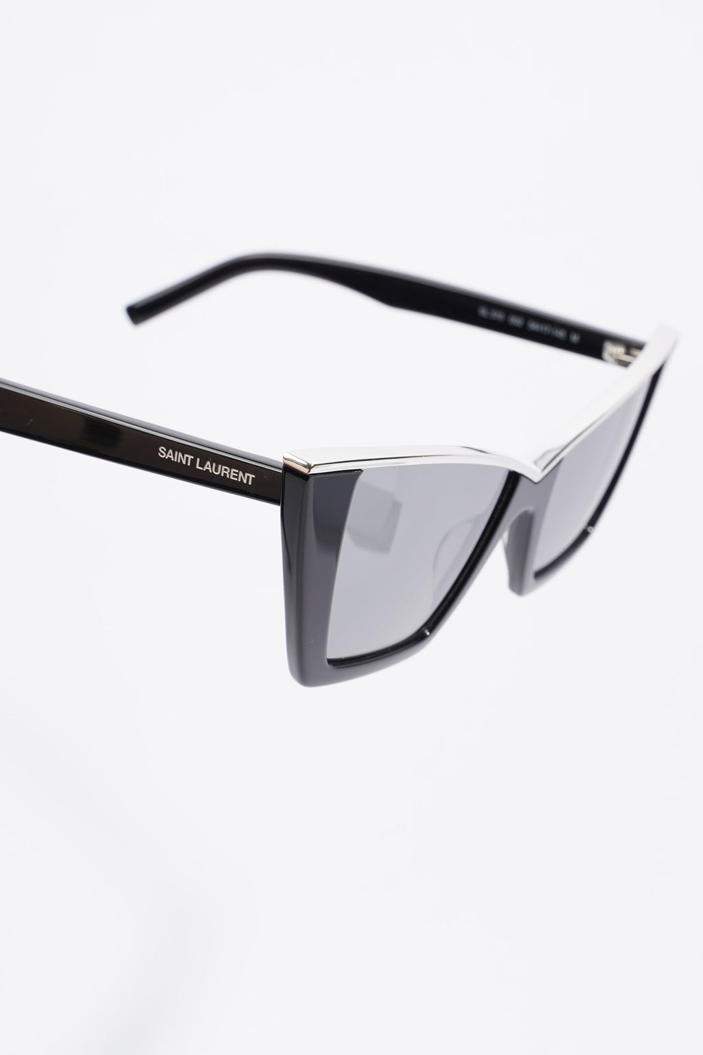Saint Laurent Womens SL570 Sunglasses Black Acetate 145