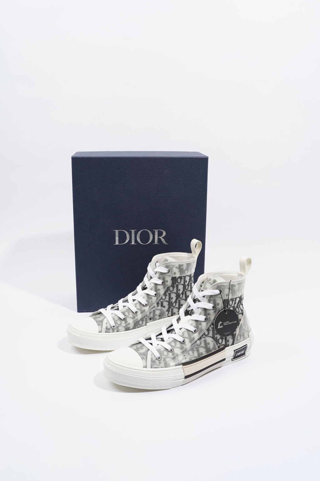 Christian Dior Mens B23 White / Black EU 43 / UK 9