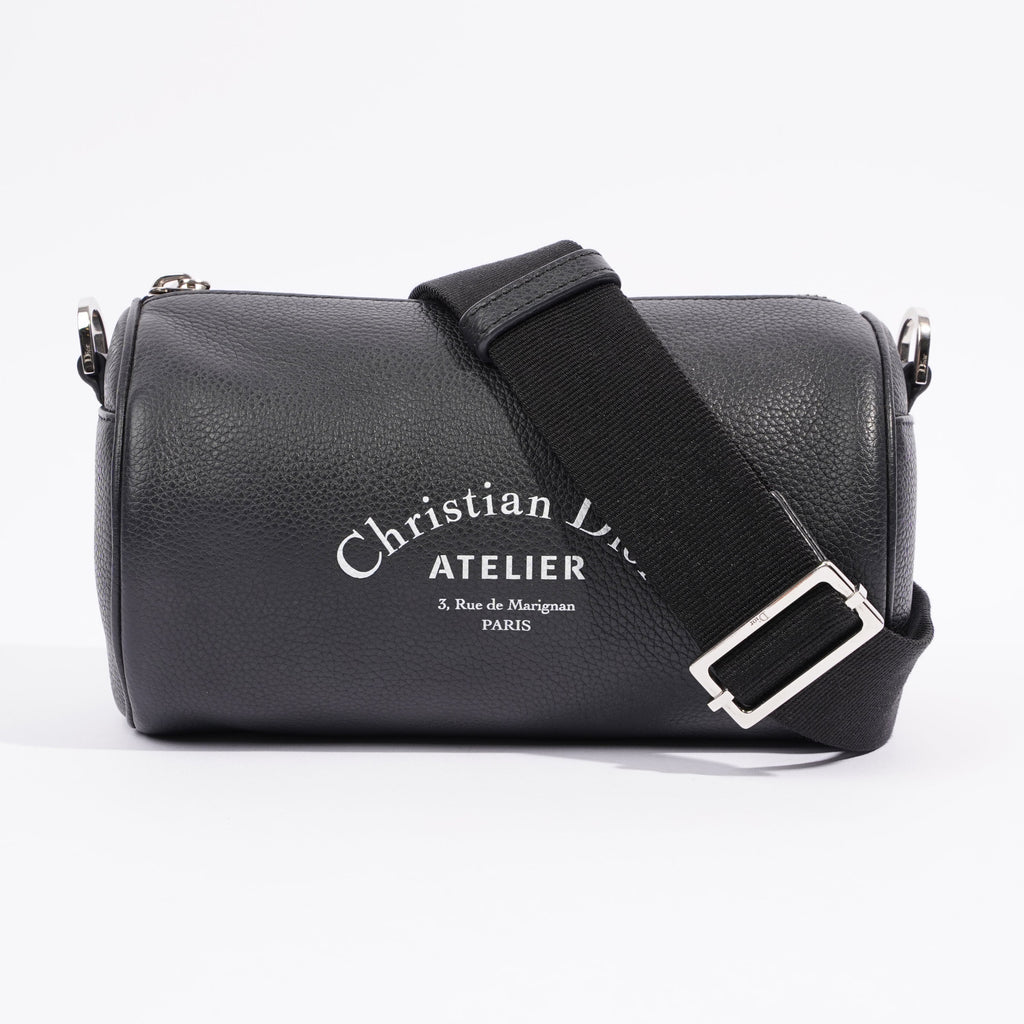 Christian Dior Roller Bag Black Leather