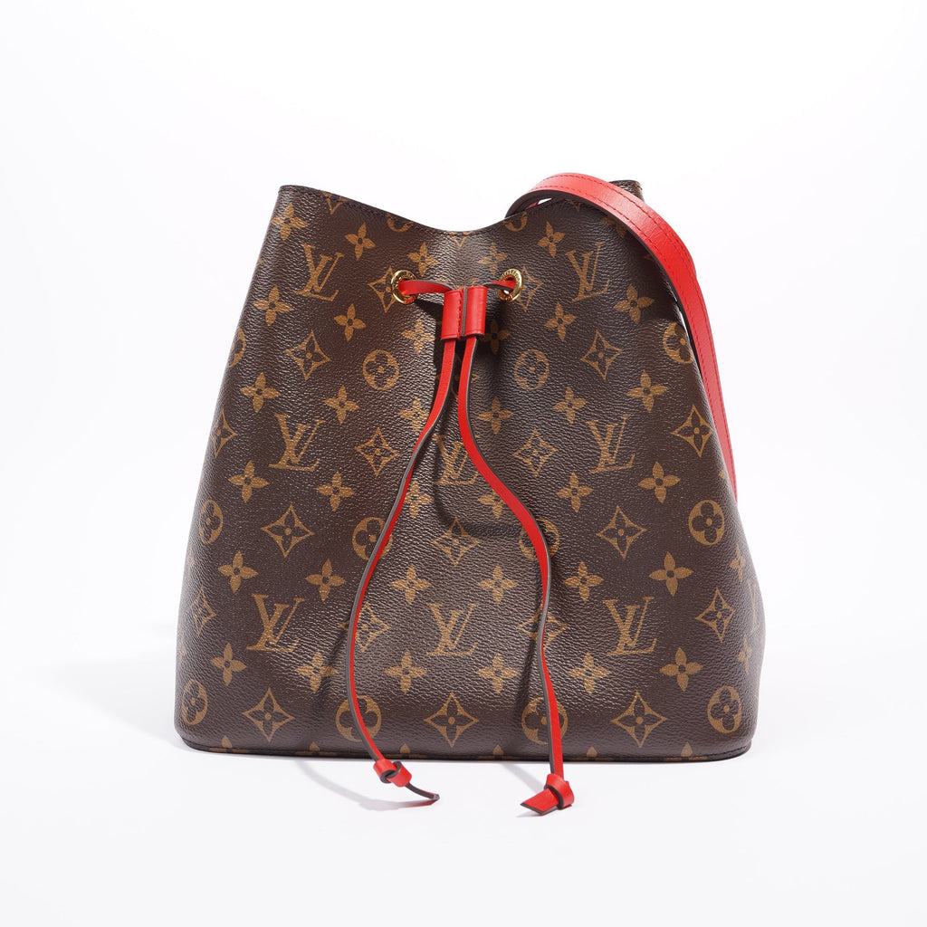 Louis Vuitton Womens Neo Noe Monogram Red OS
