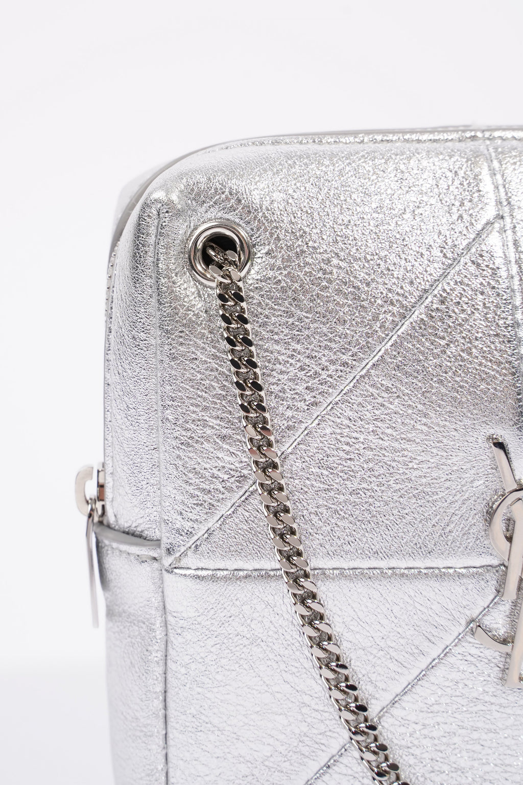 Saint Laurent Jamie Cube Bag Silver OS