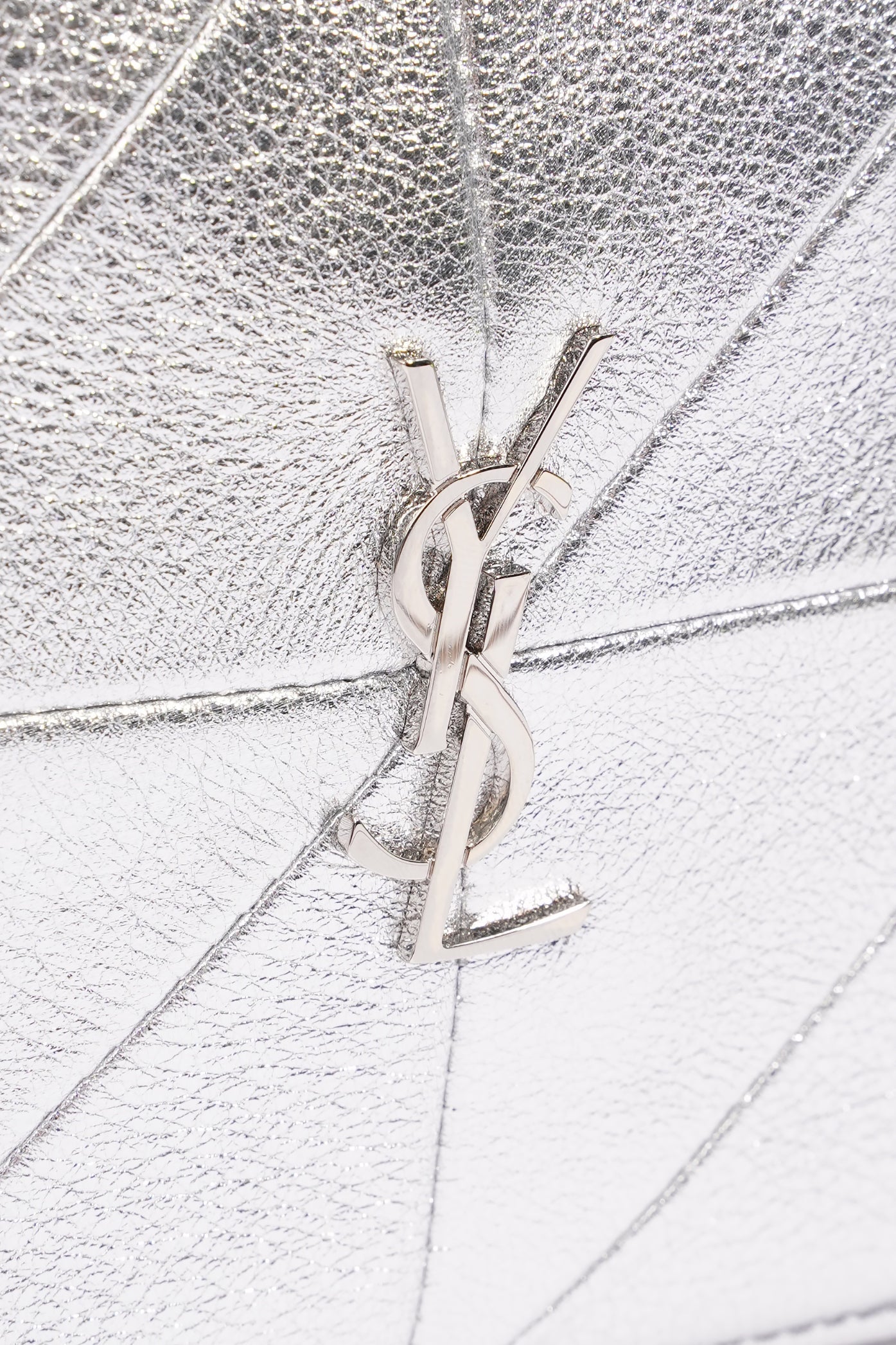 Saint Laurent Jamie Cube Bag Silver OS