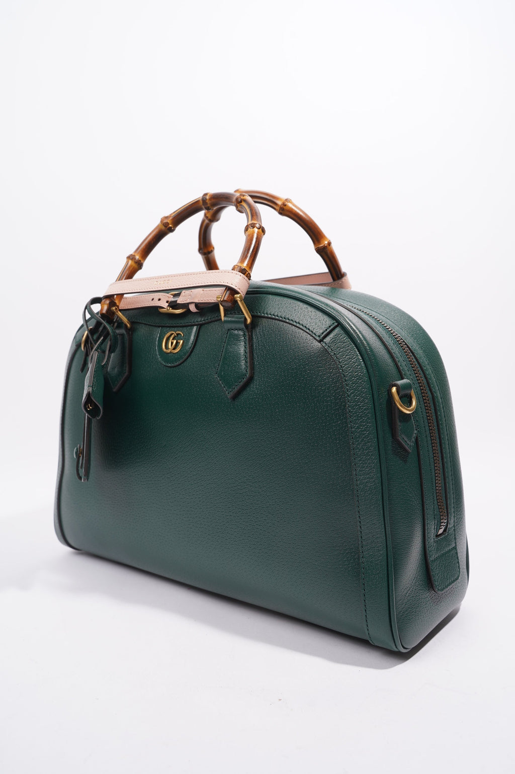 Gucci Womens Diana Duffle Bag Green Medium