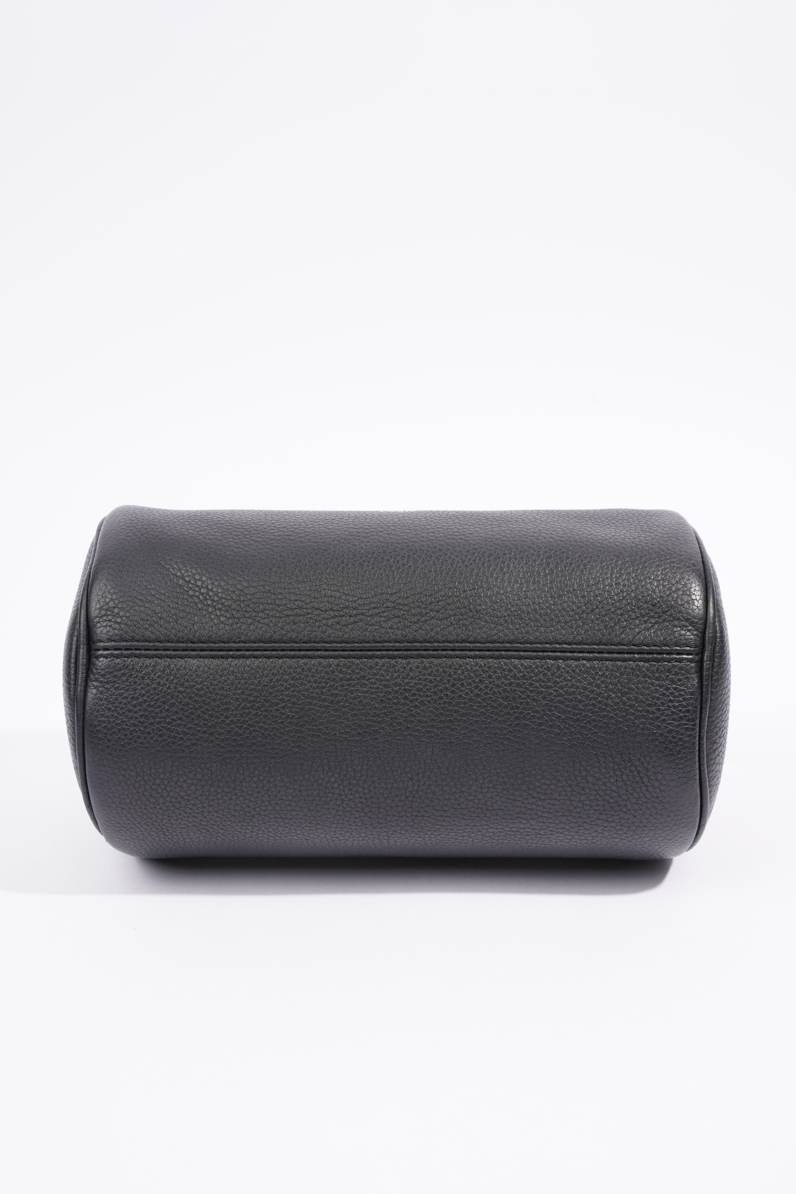 Christian Dior Roller Bag Black Leather