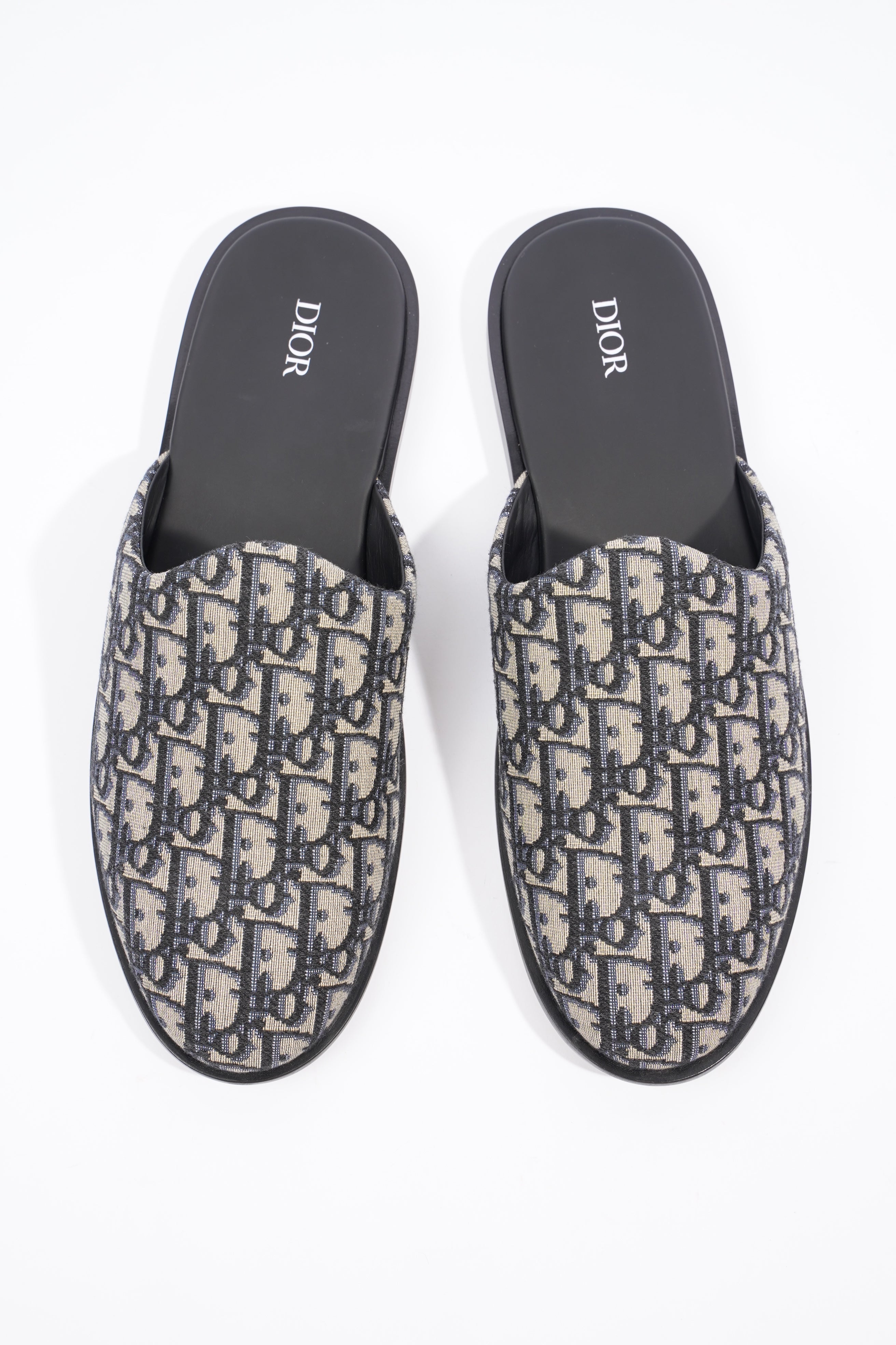 Christian Dior Mens Indior Slipper Oblique EU 46 / UK 12