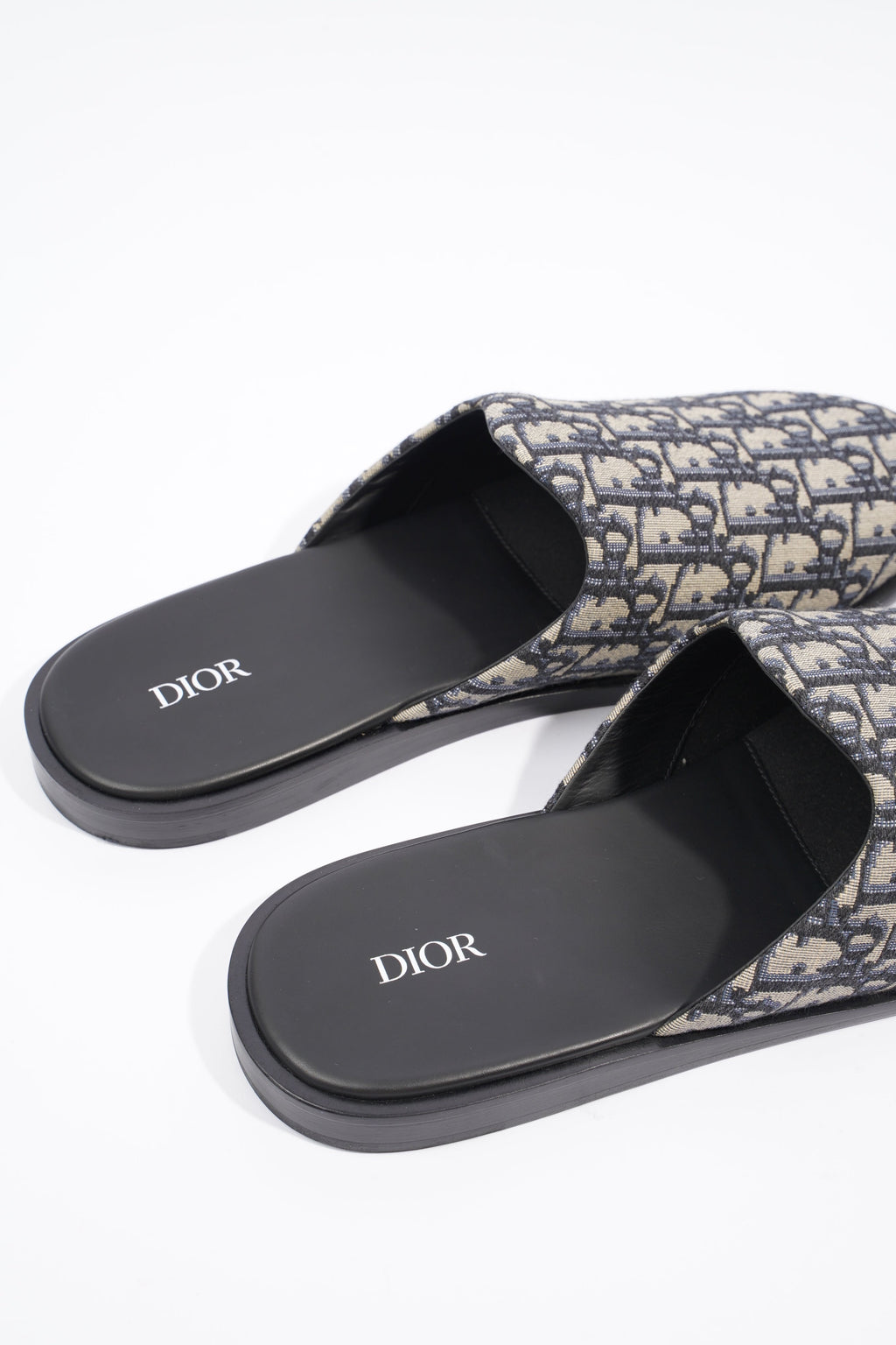 Christian Dior Mens Indior Slipper Oblique EU 46 / UK 12