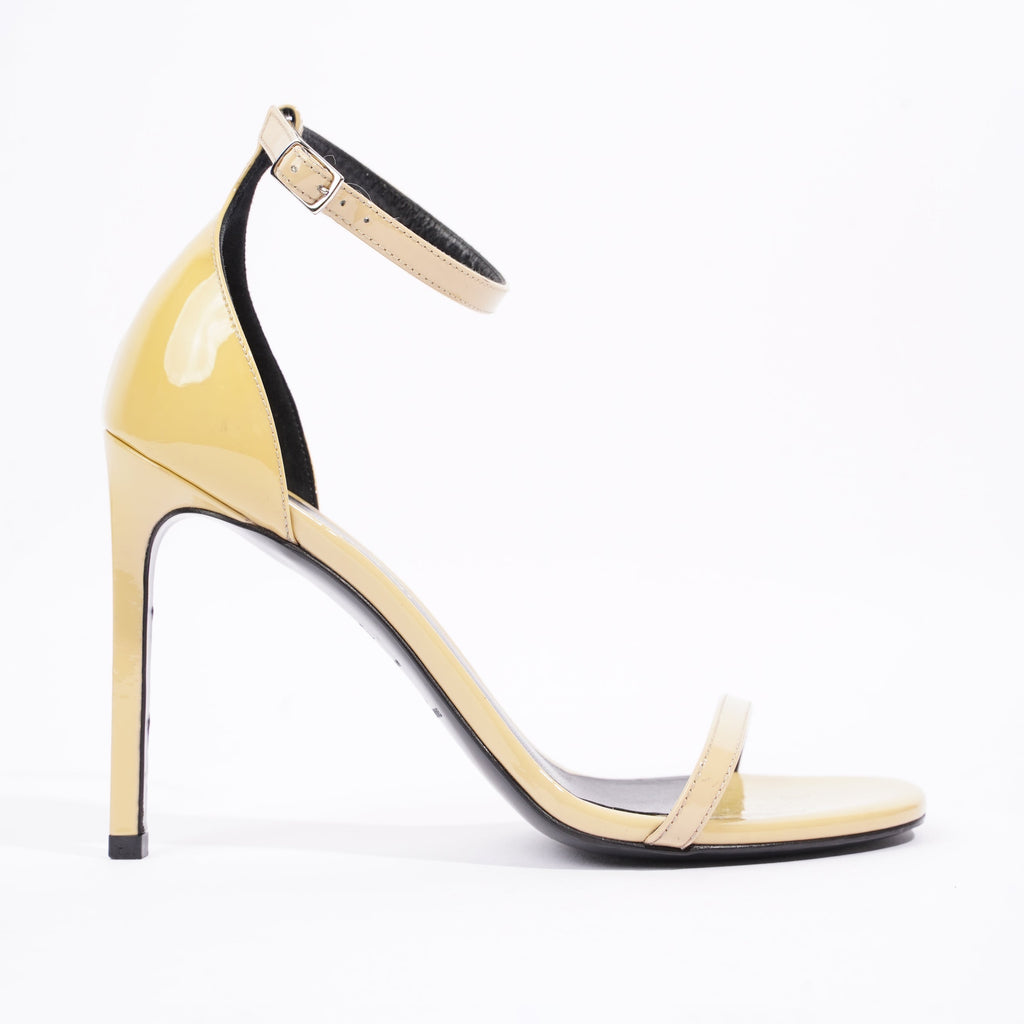 Saint Laurent Jane 105 Patent Mustard EU 35 / UK 2
