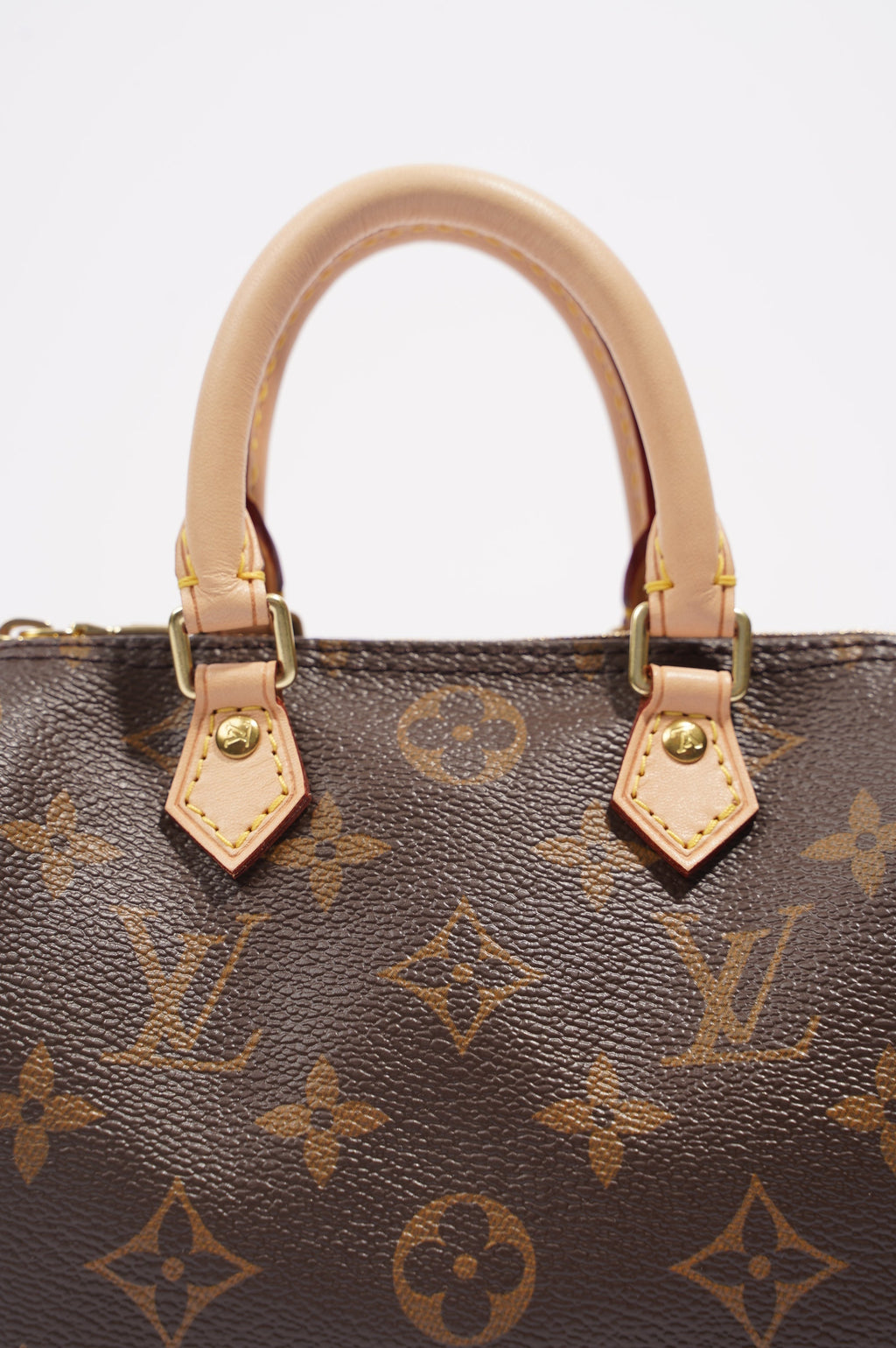 Louis Vuitton Womens Nano Speedy Monogram Canvas