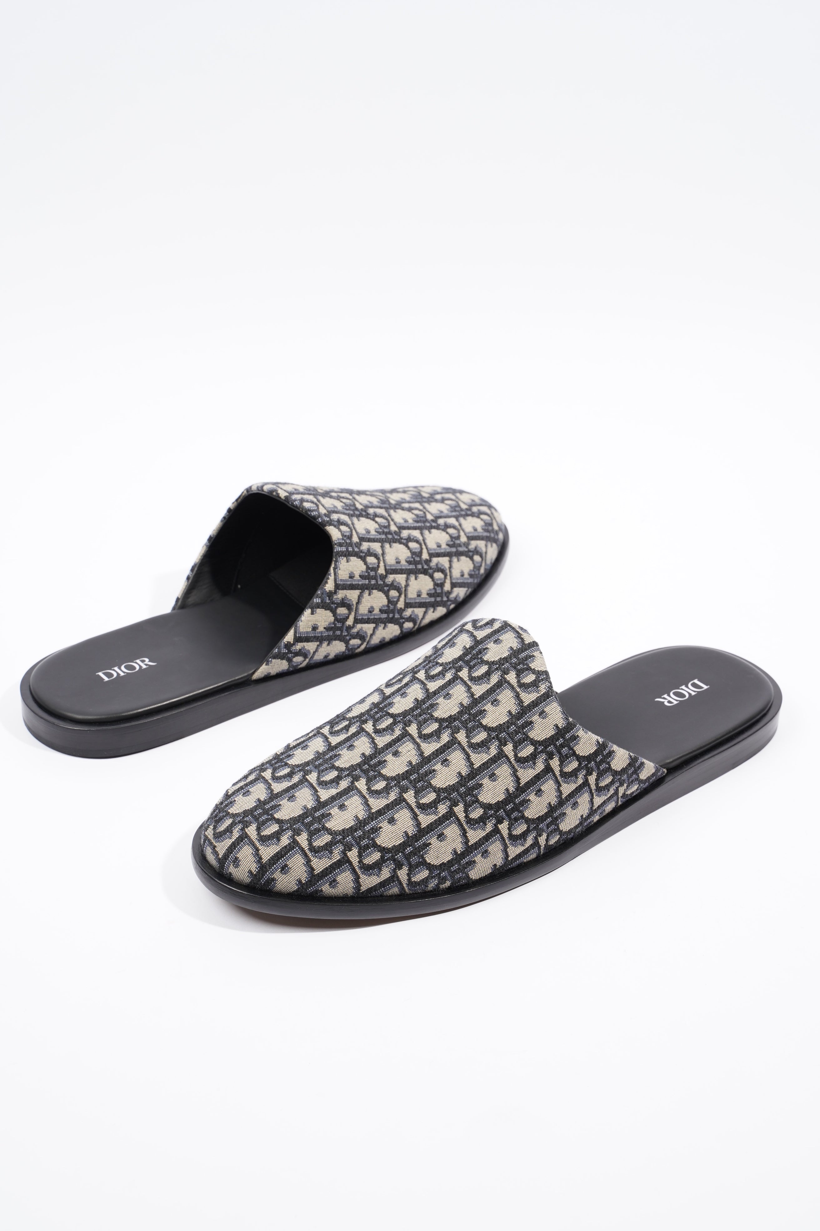 Christian Dior Mens Indior Slipper Oblique EU 46 / UK 12