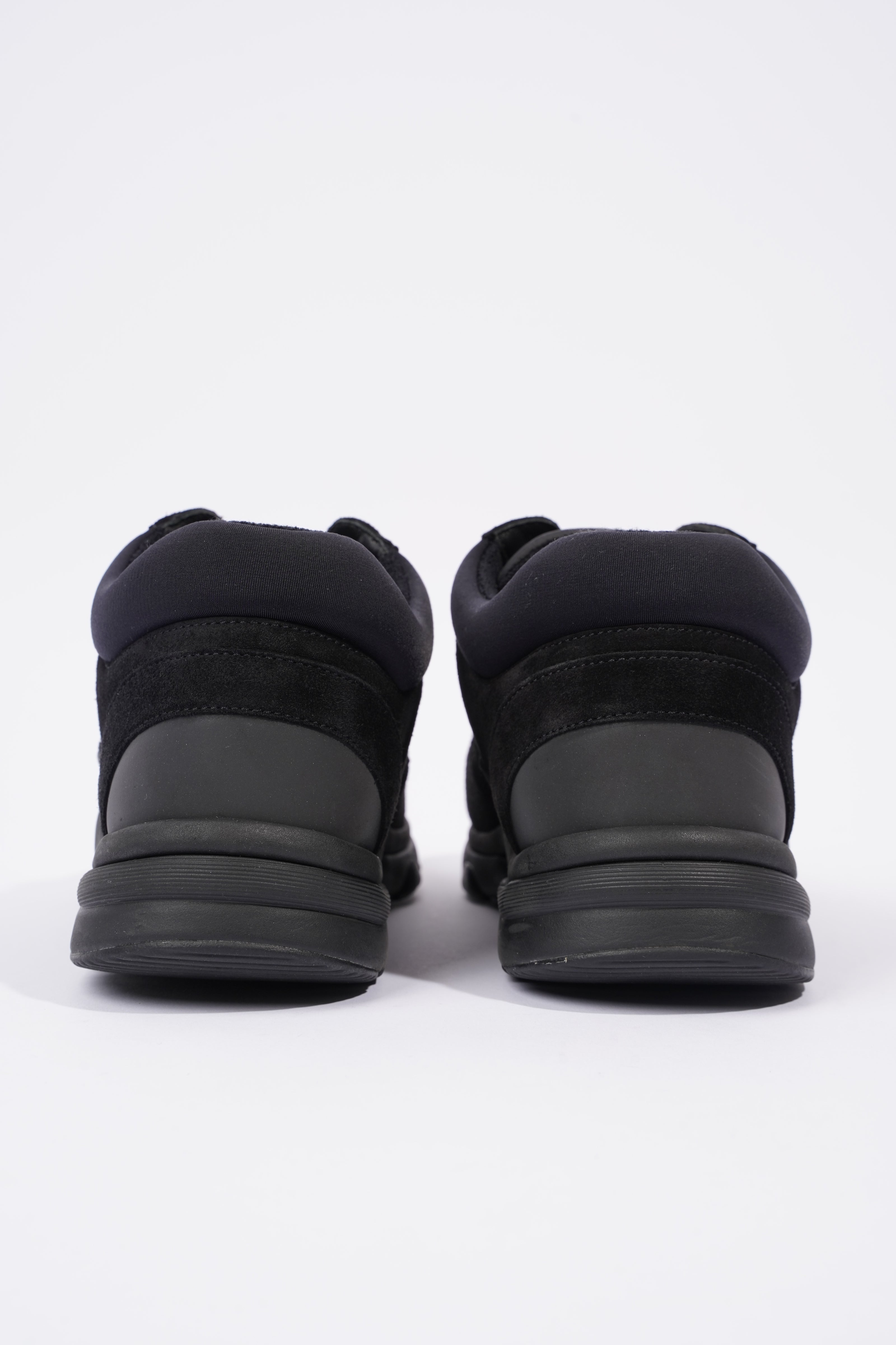 Chanel Interlocking CC Logo Black Nylon EU 37.5 UK 4.5
