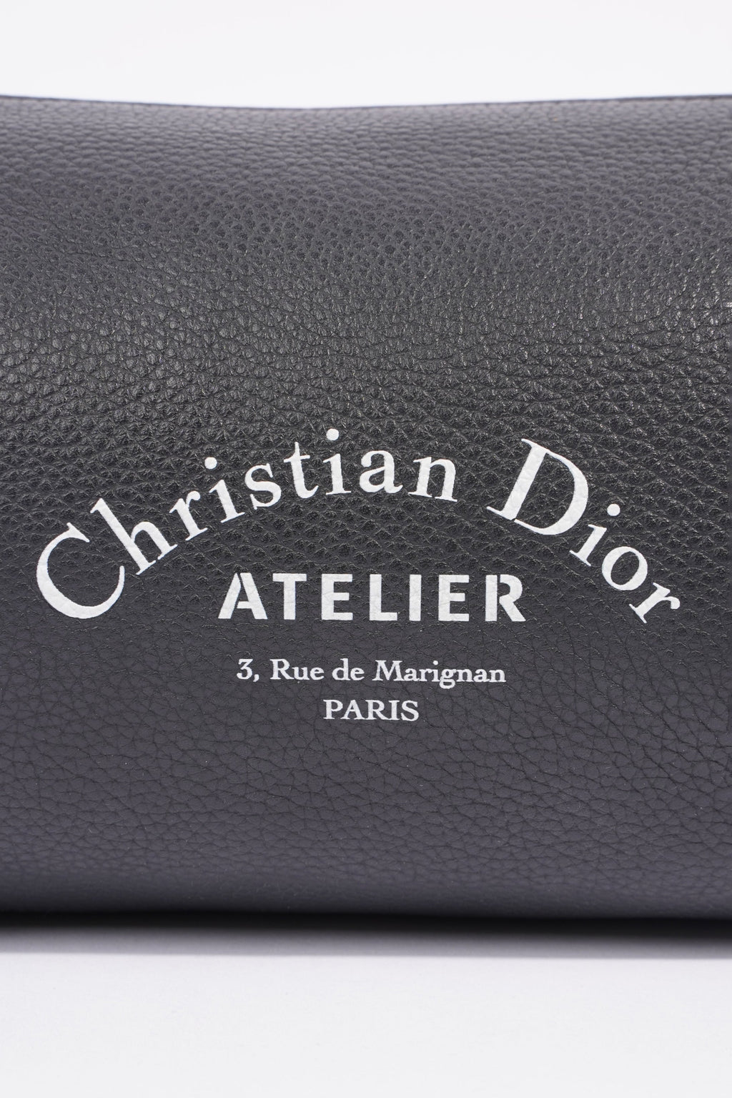 Christian Dior Roller Bag Black Leather