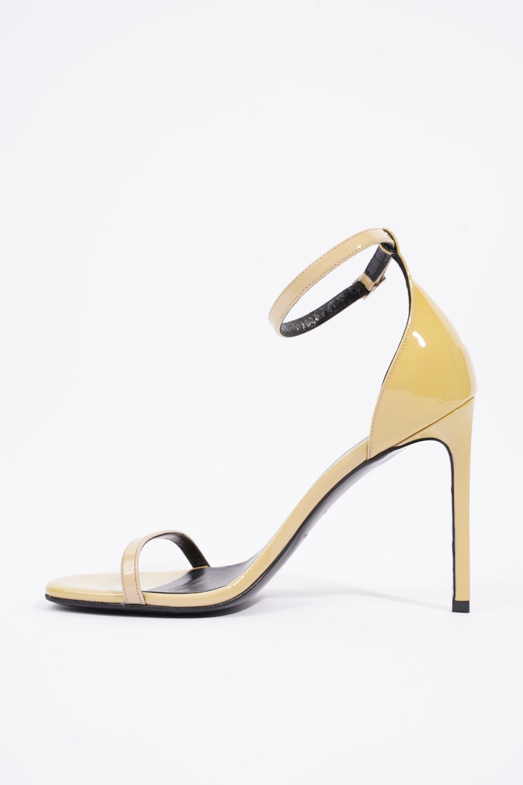 Saint Laurent Jane 105 Patent Mustard EU 35 / UK 2
