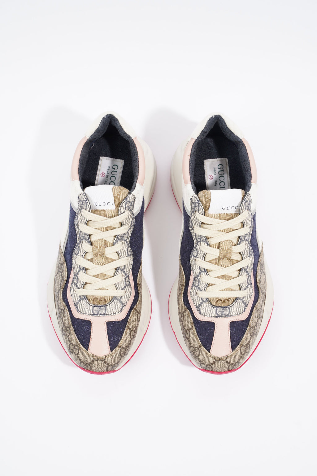 Gucci Rhyton Supreme / Blue / Pink EU 41 / UK 8