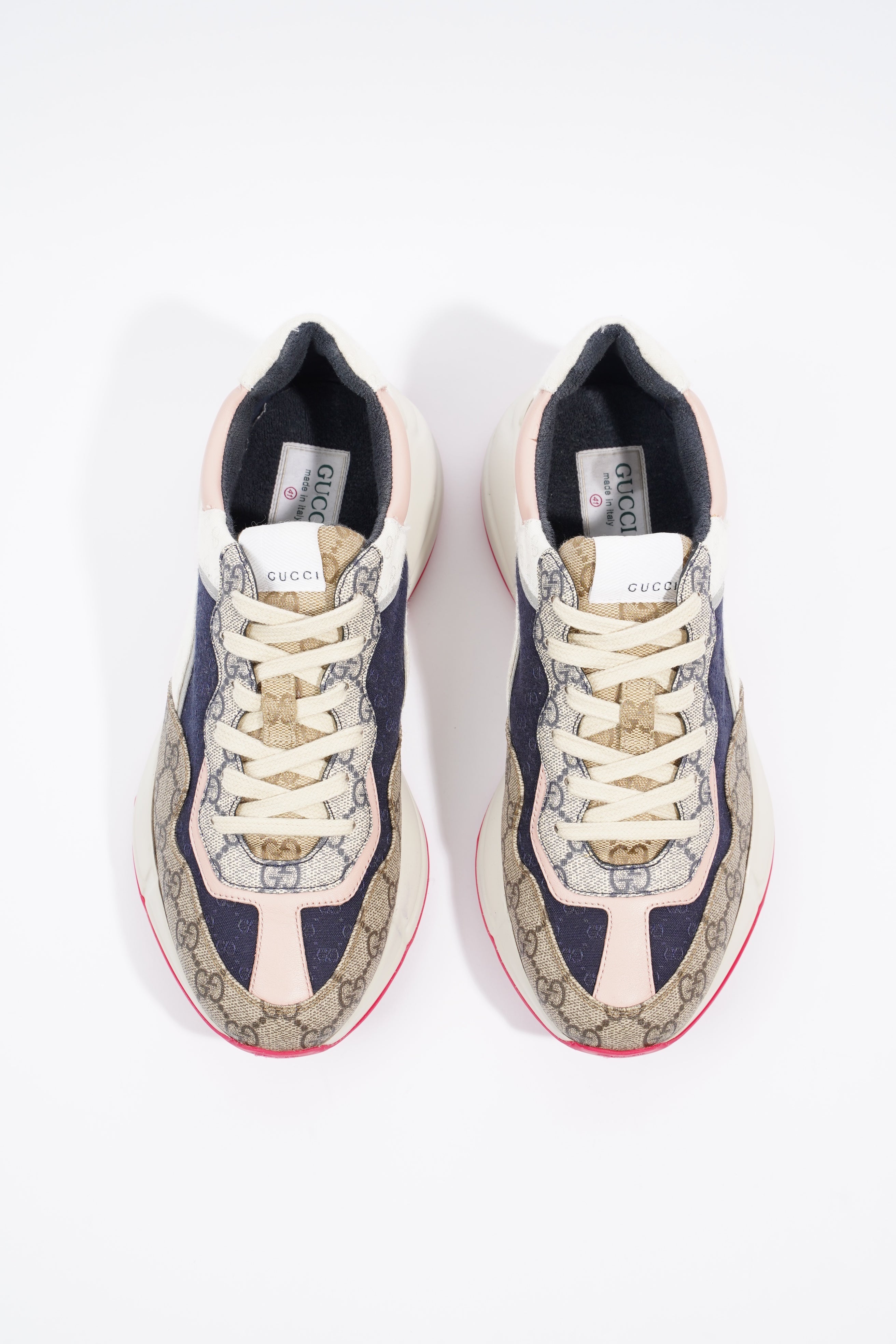 Gucci Rhyton Supreme / Blue / Pink EU 41 / UK 8