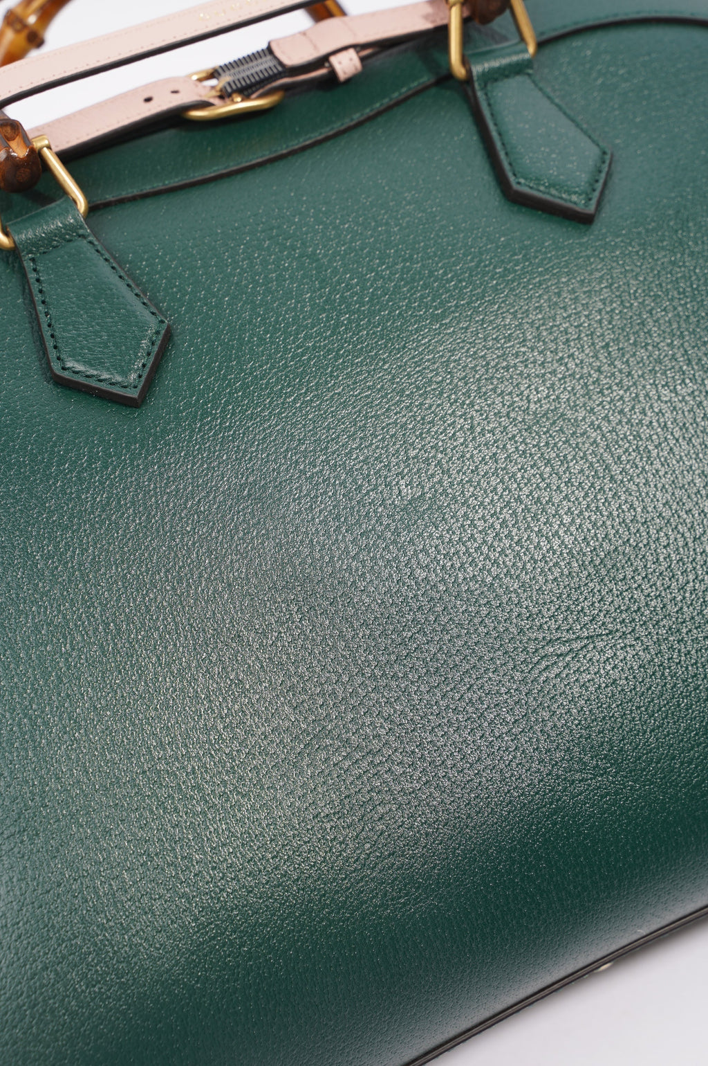 Gucci Womens Diana Duffle Bag Green Medium