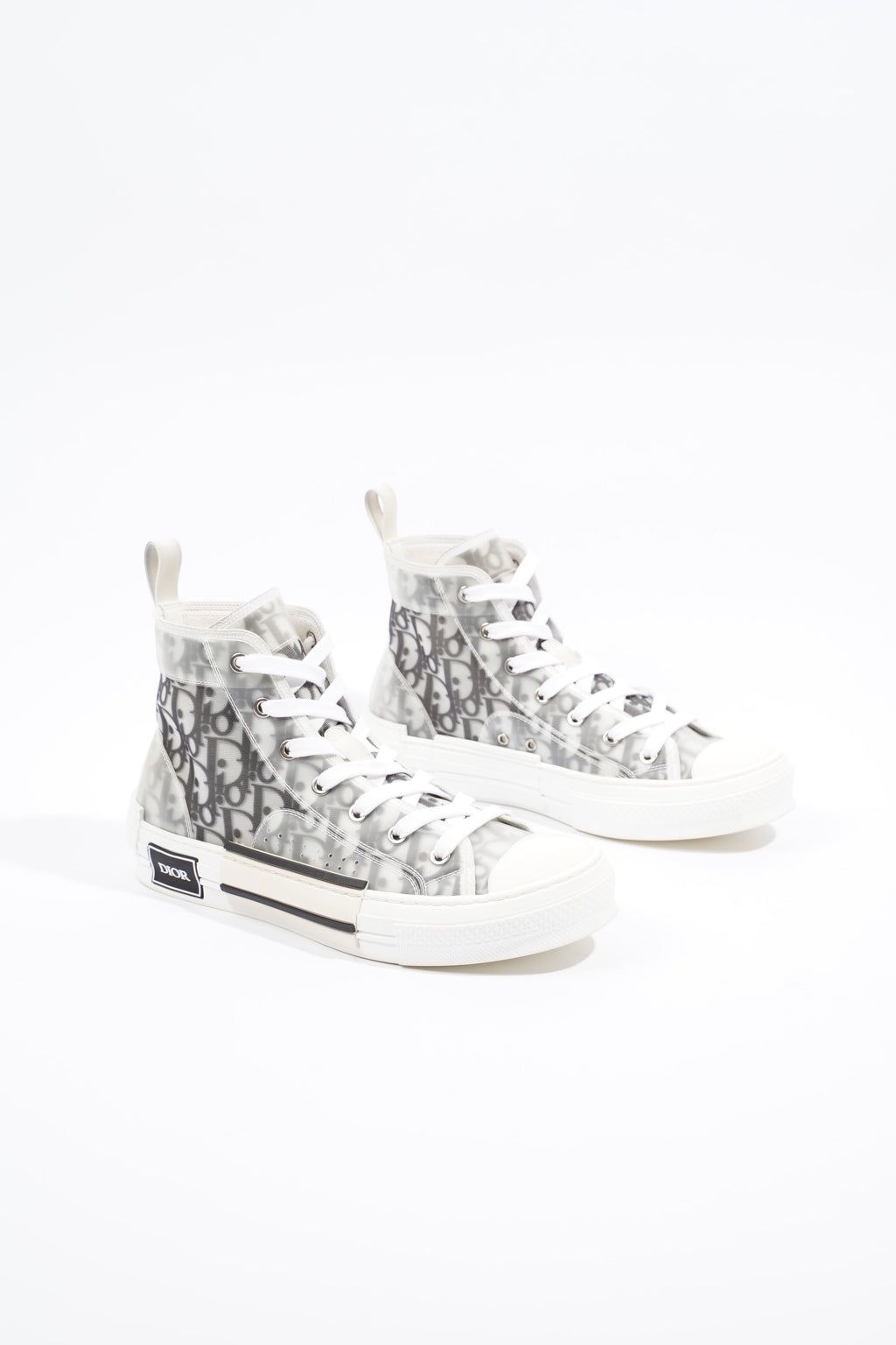 Christian Dior Womens B23 Grey Oblique EU 40.5 / UK 7.5