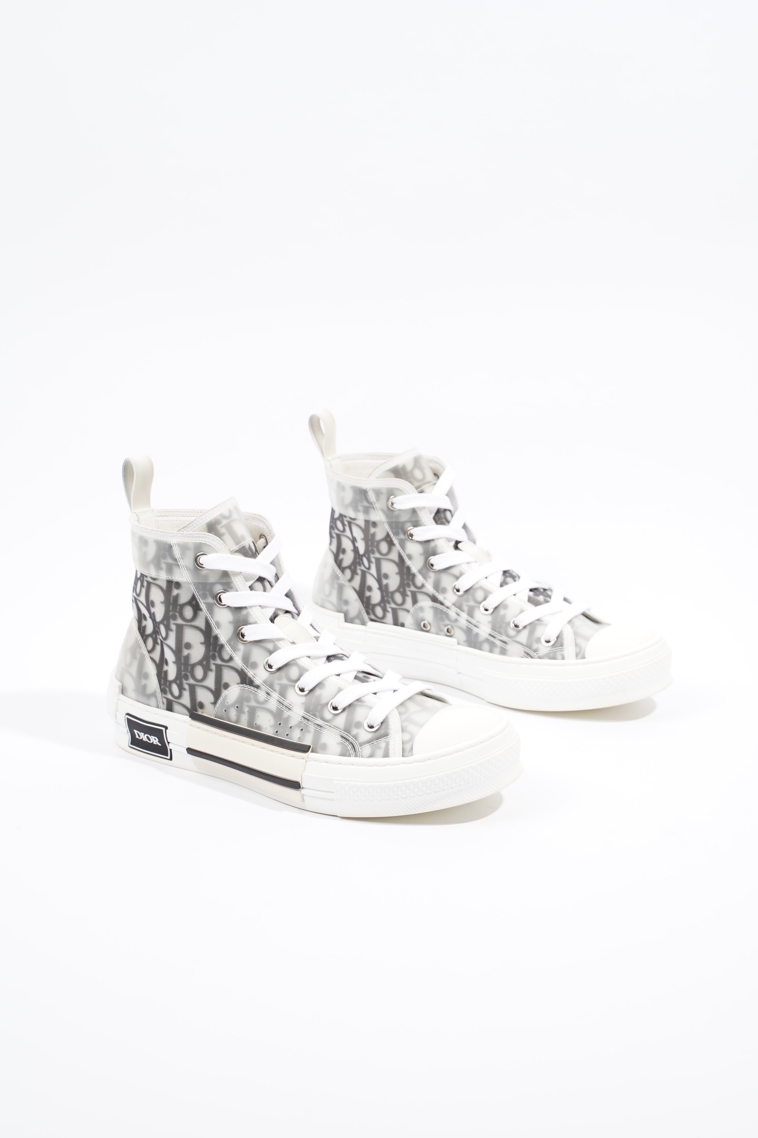 Christian Dior Womens B23 Grey Oblique EU 40.5 / UK 7.5
