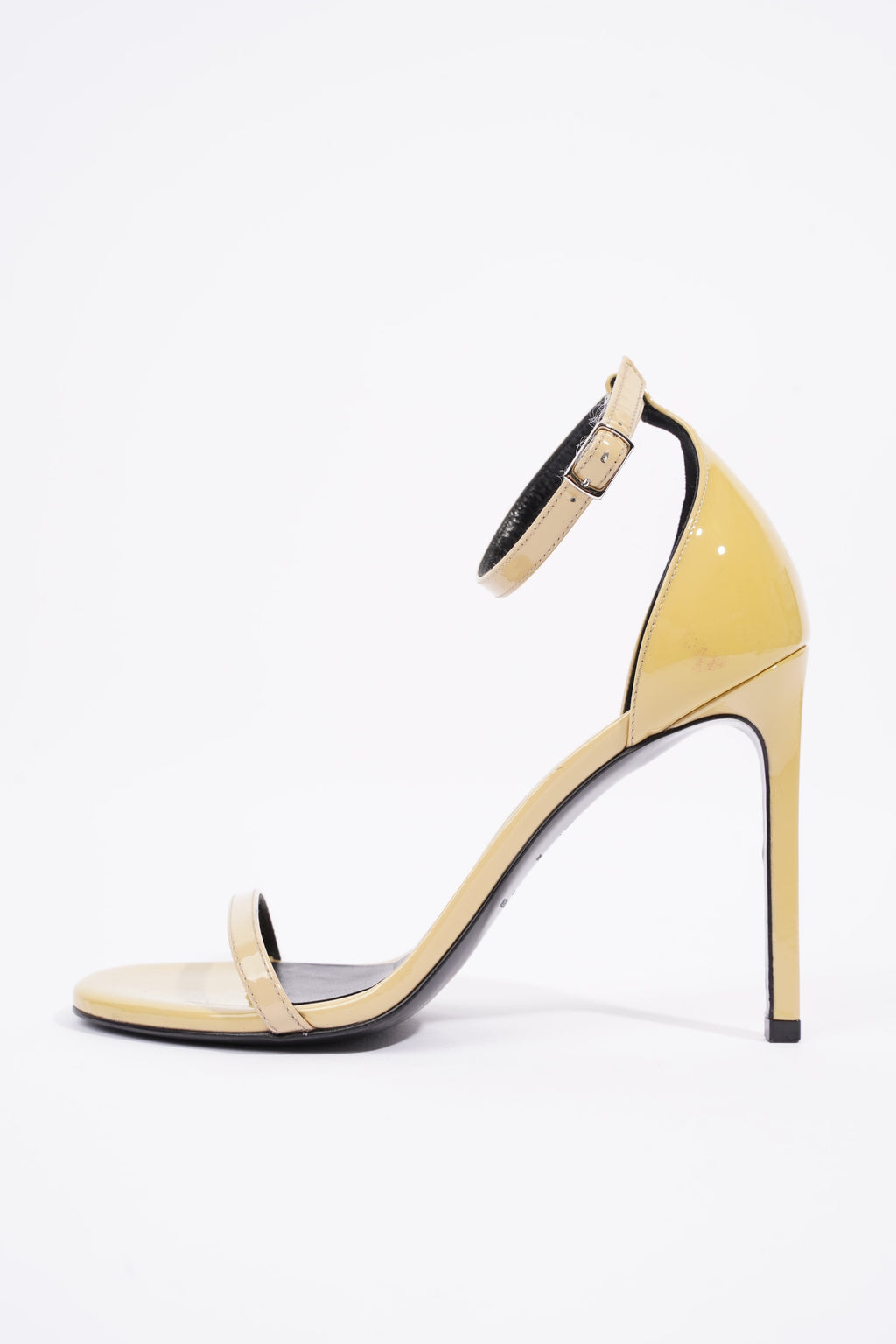 Saint Laurent Jane 105 Patent Mustard EU 35 / UK 2