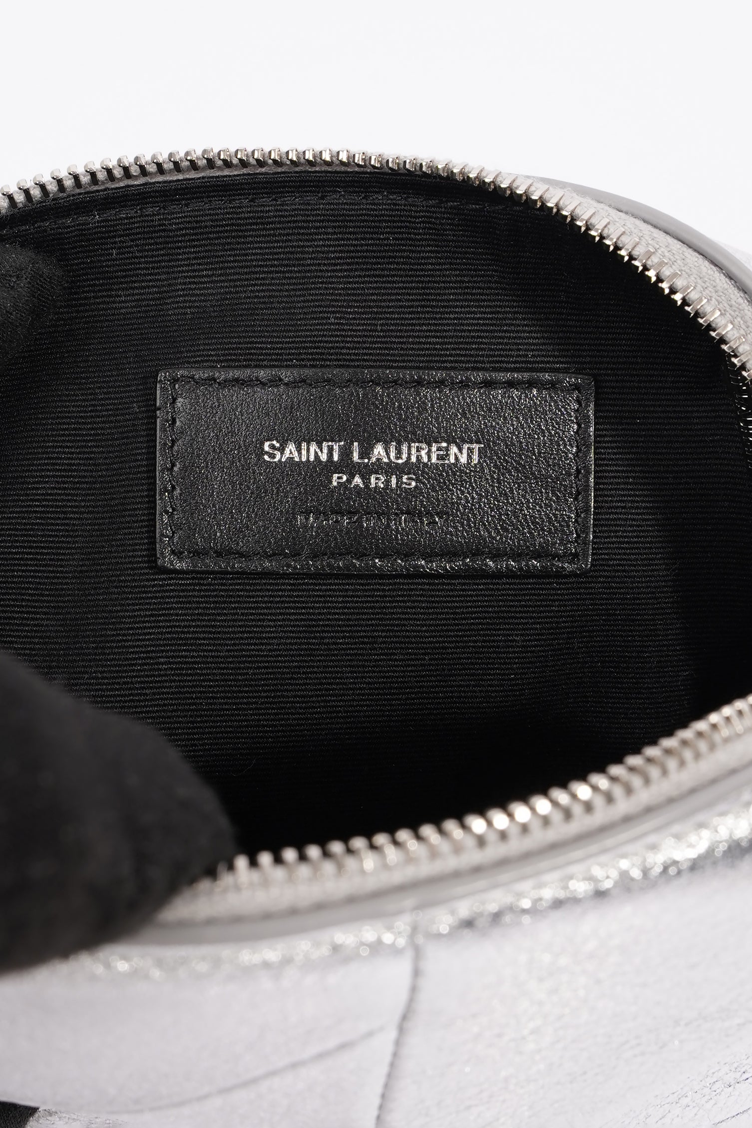 Saint Laurent Jamie Cube Bag Silver OS