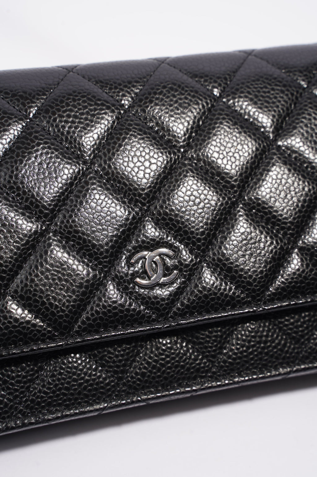 Chanel Wallet On Chain Black Caviar Leather