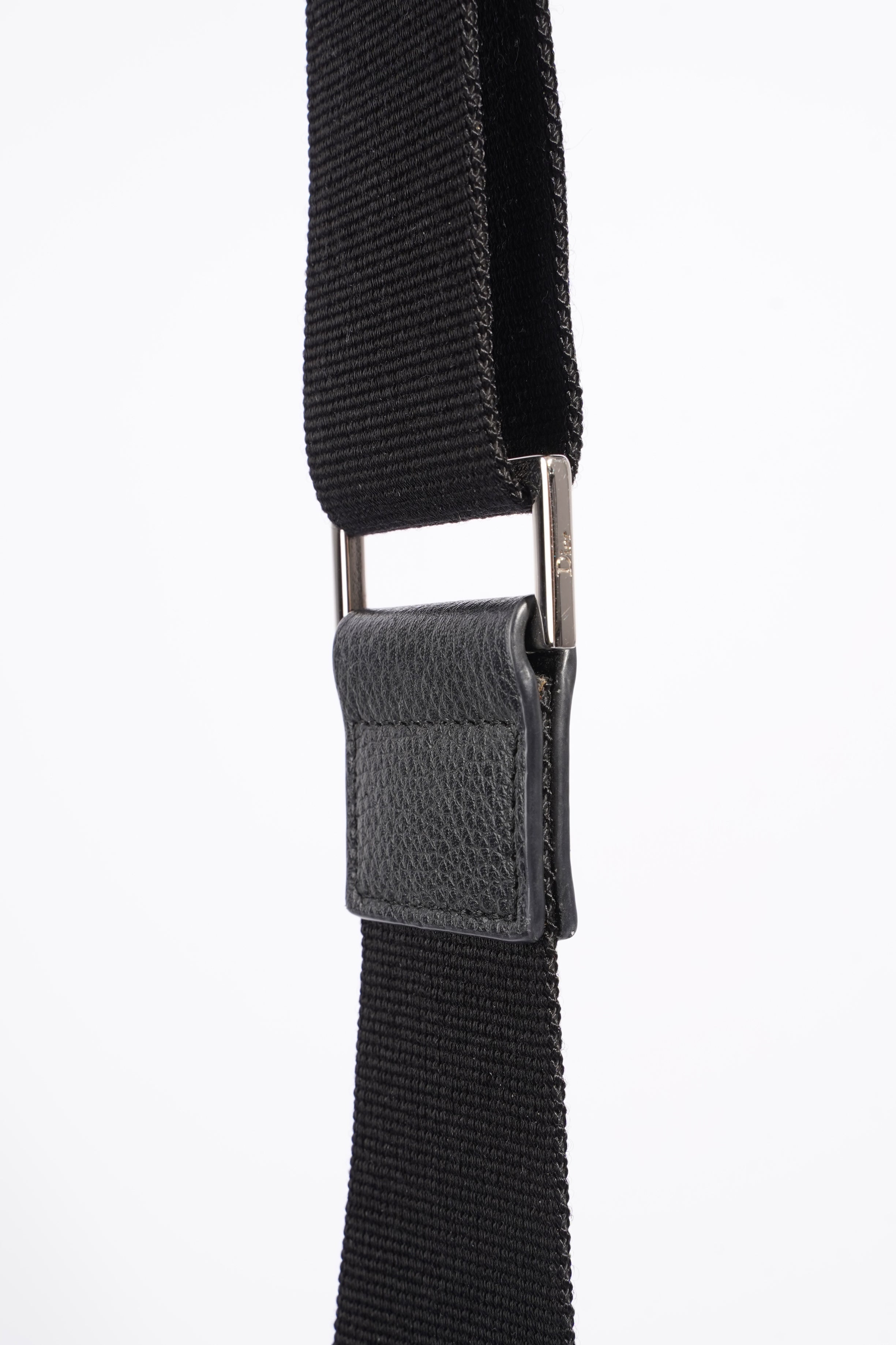 Christian Dior Roller Bag Black Leather